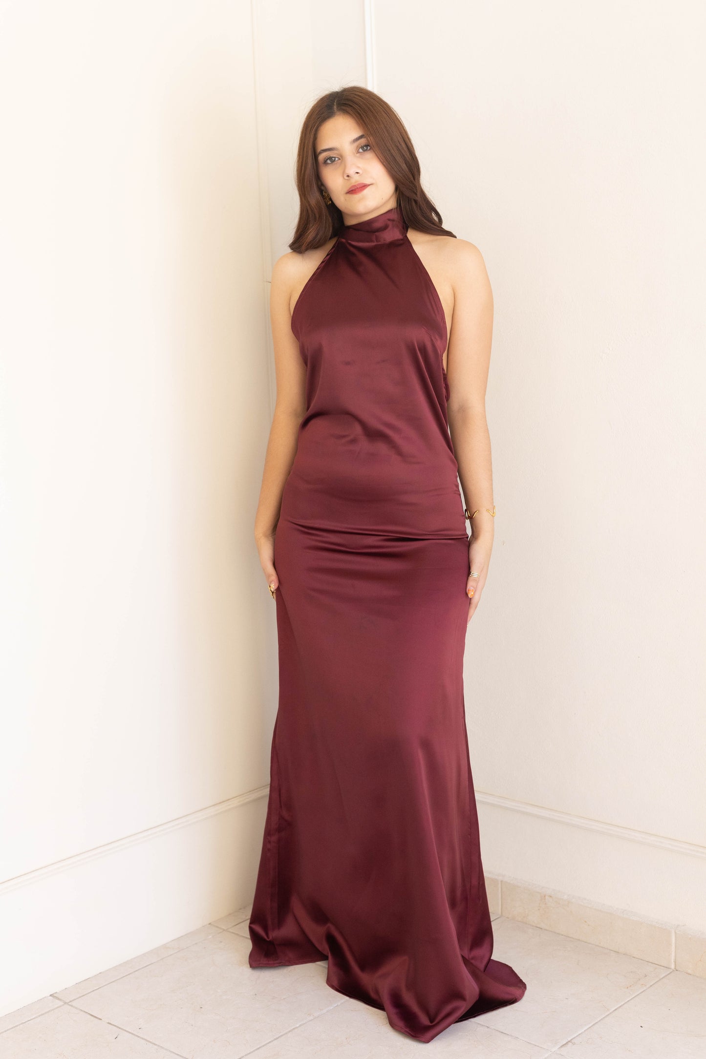 Vestido satín
