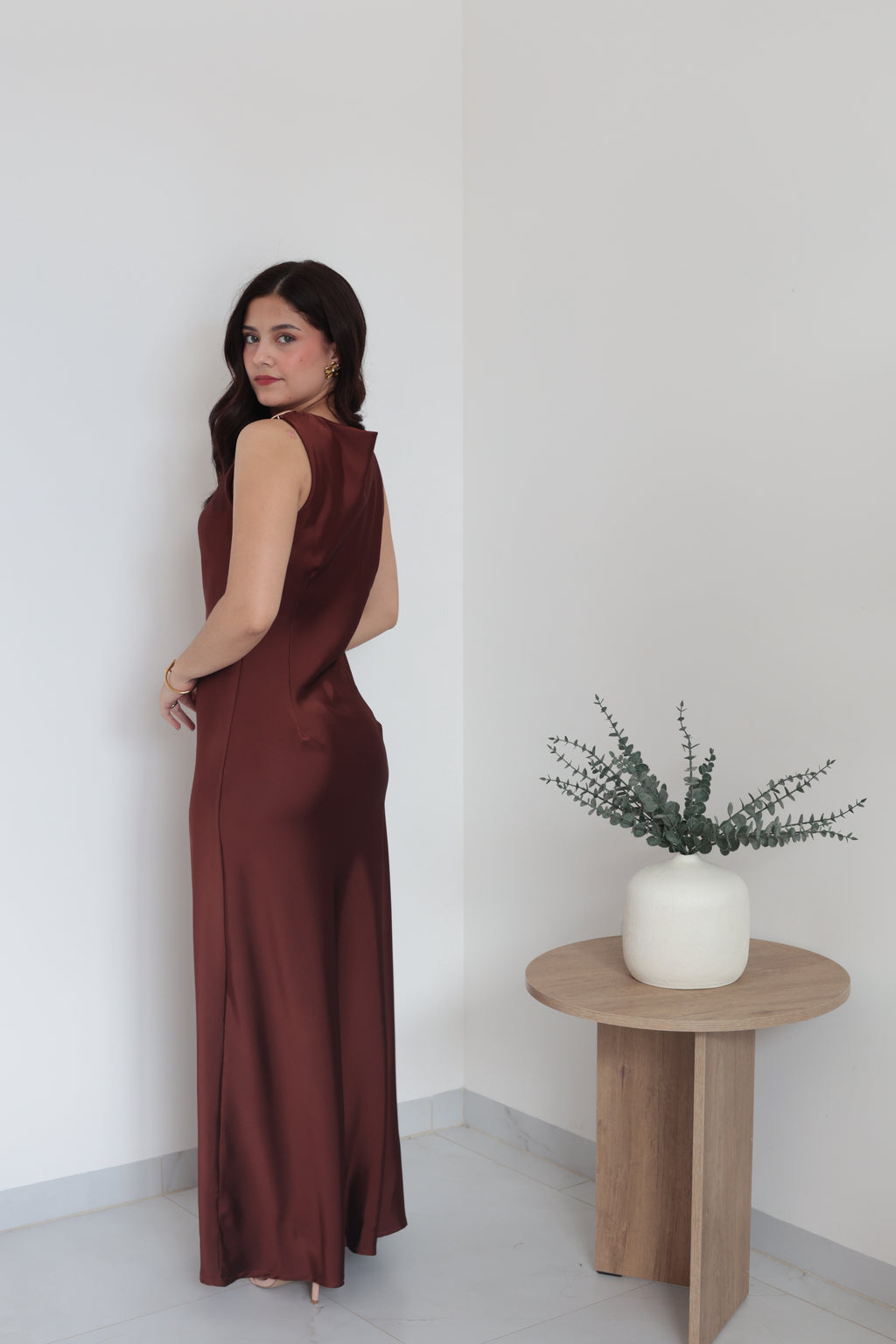 Vestido satín 🤍