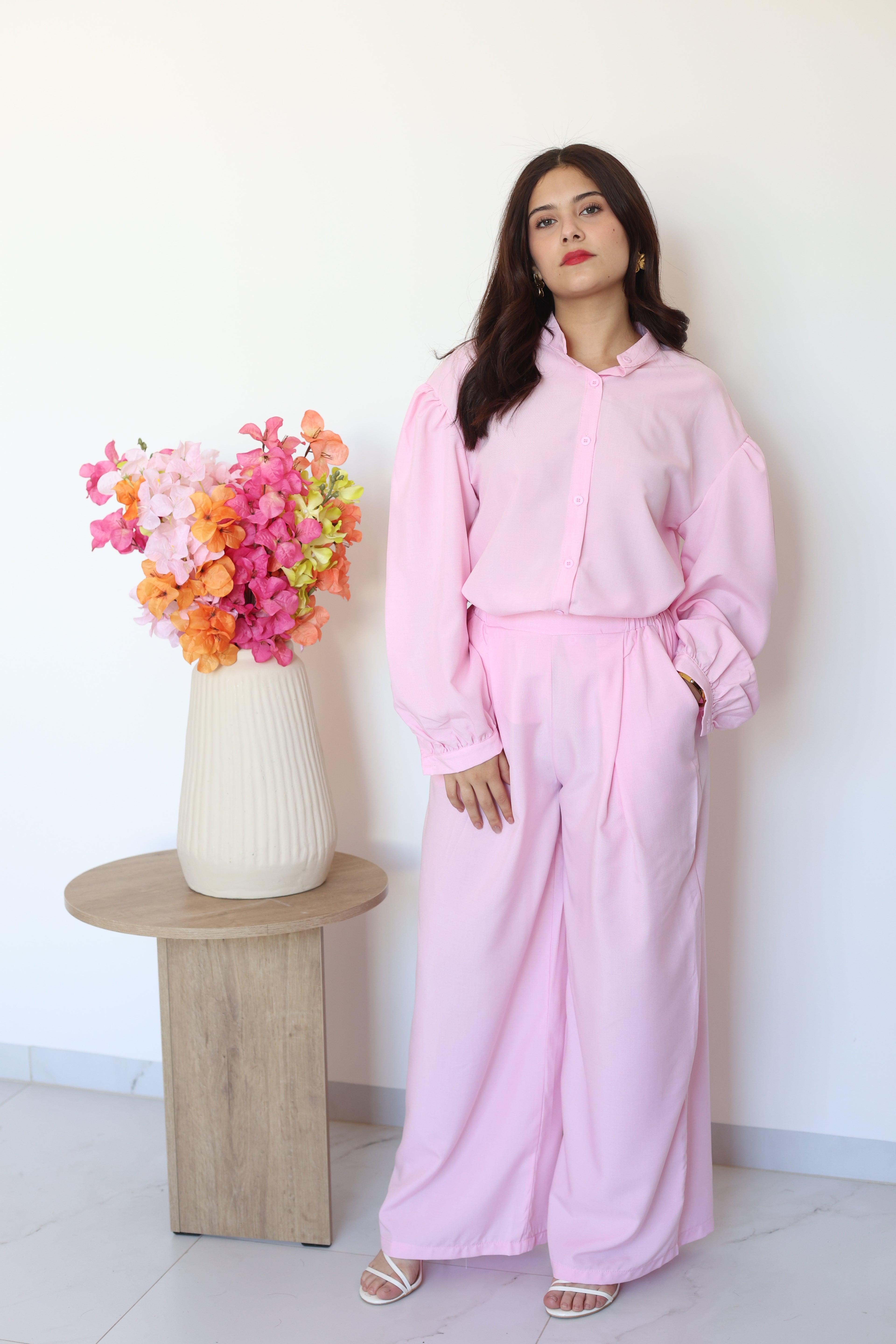 Conjunto 2pz rosa