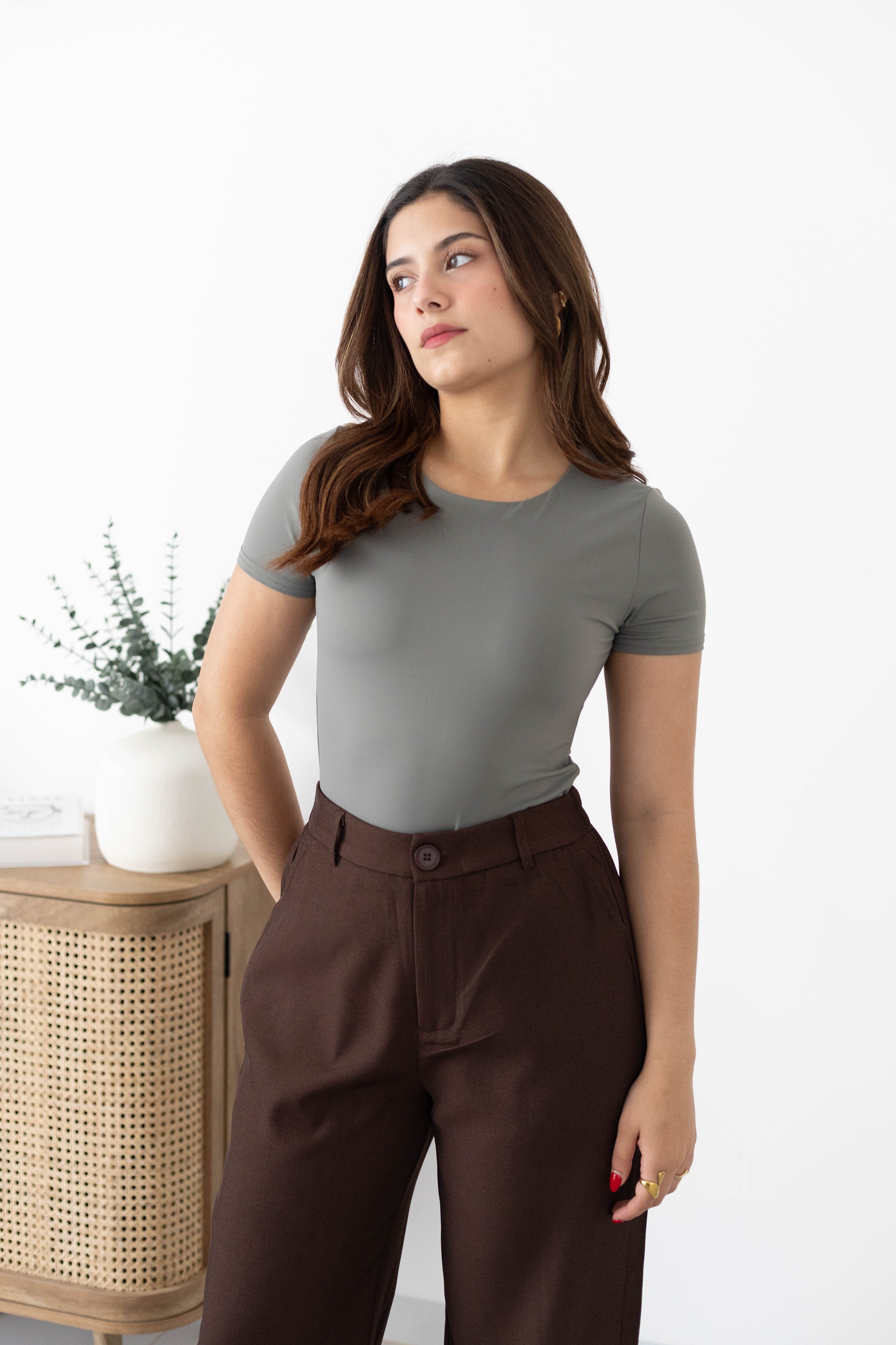 Pantiblusa básica manga corta