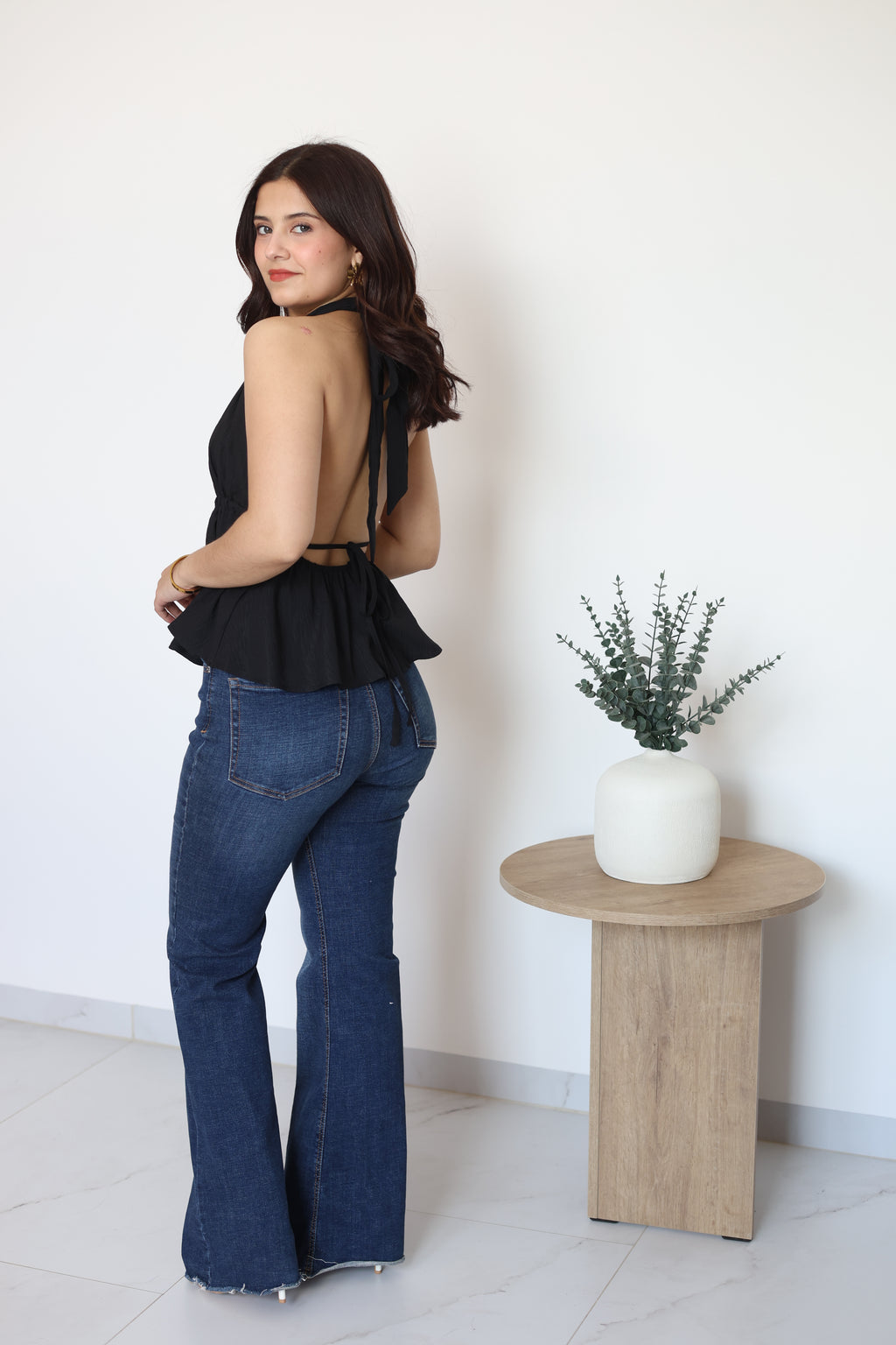Blusa halter