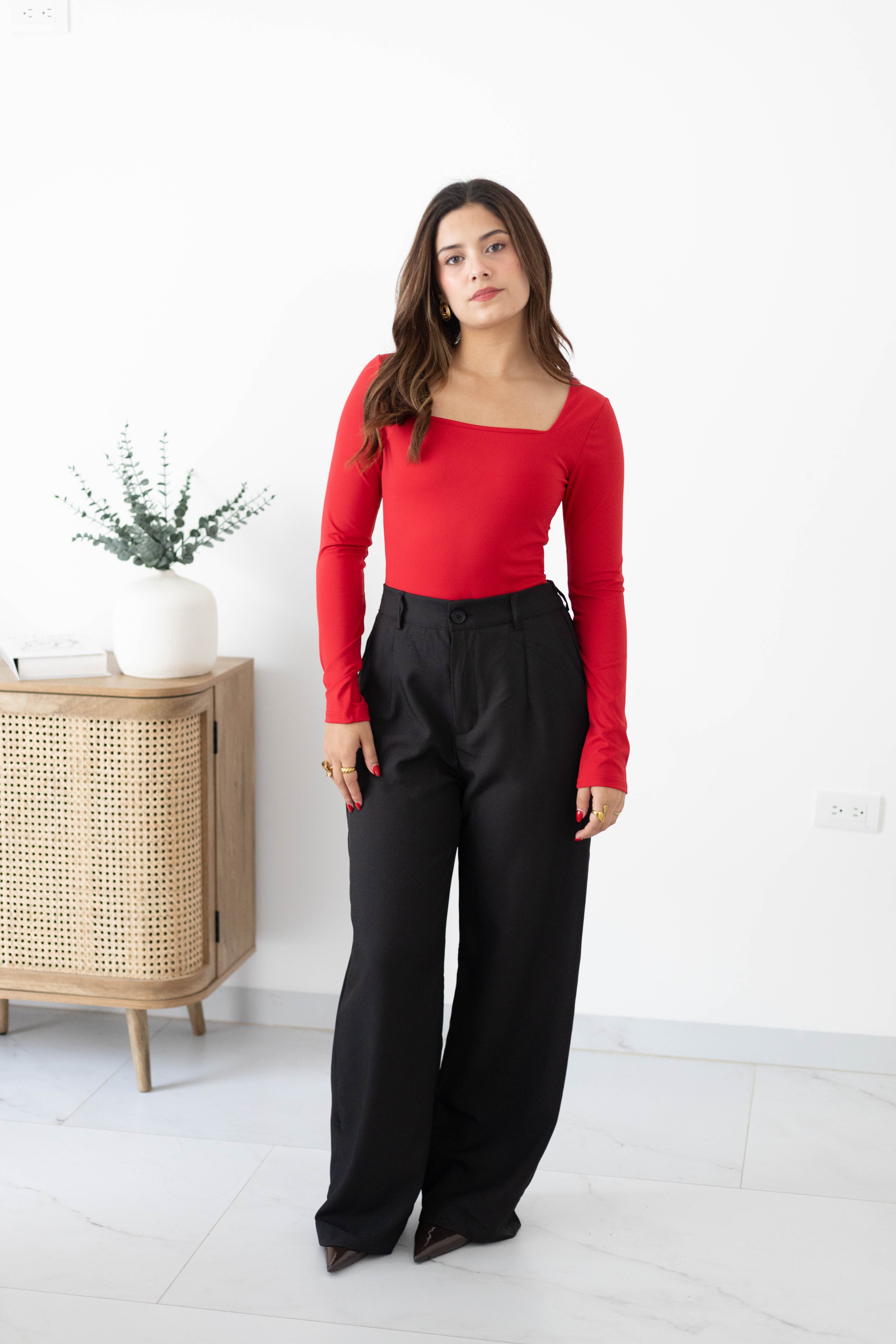 Pantiblusa manga larga