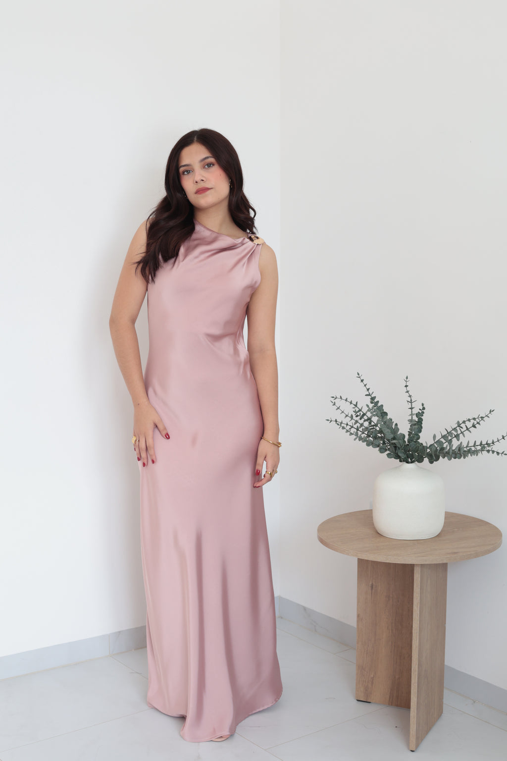Vestido satín 🤍