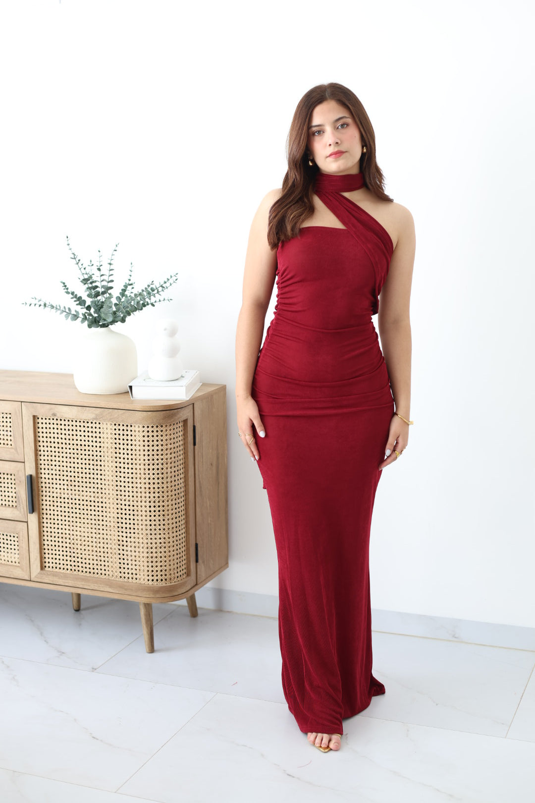 Vestido corbatín colores