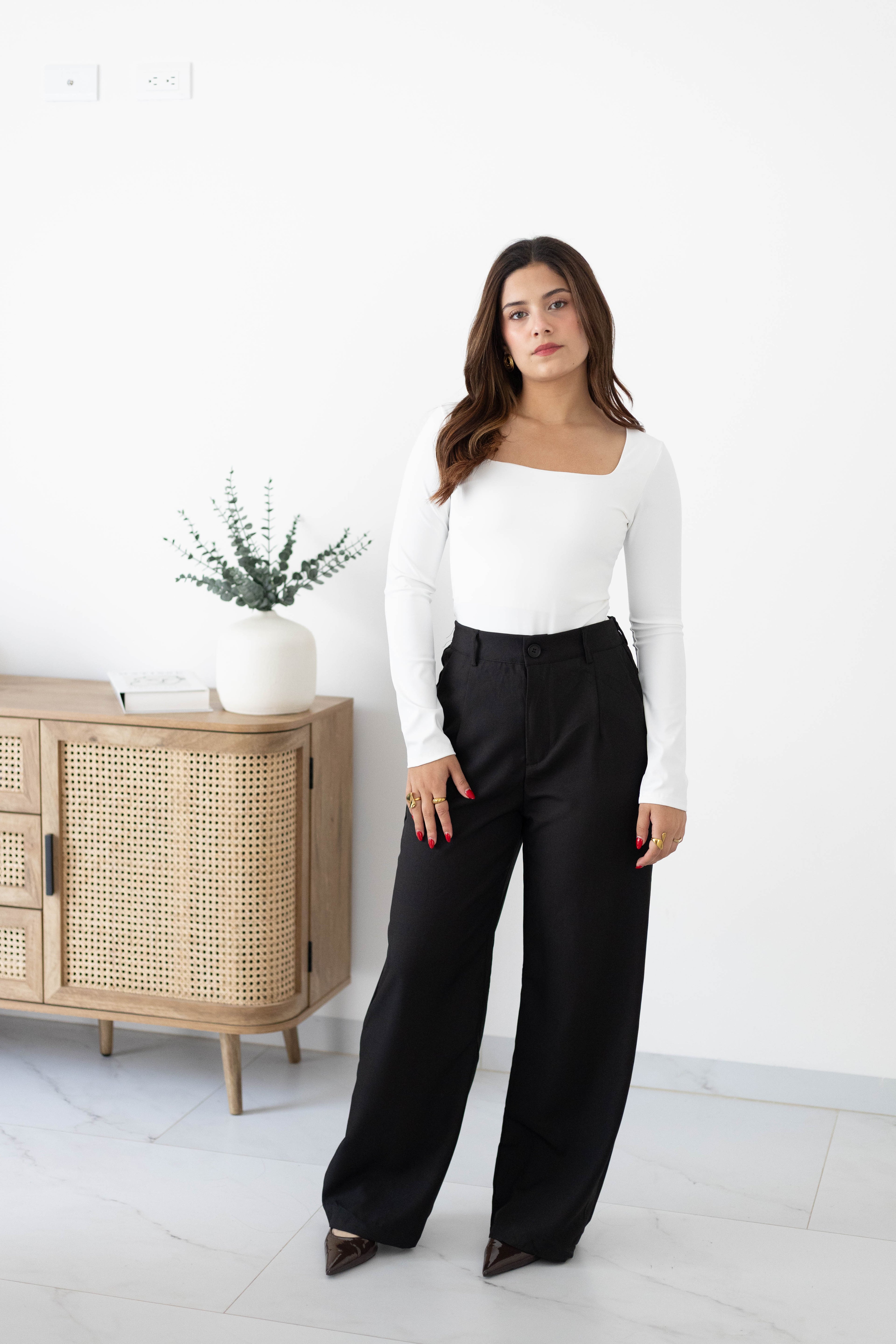 Pantiblusa manga larga