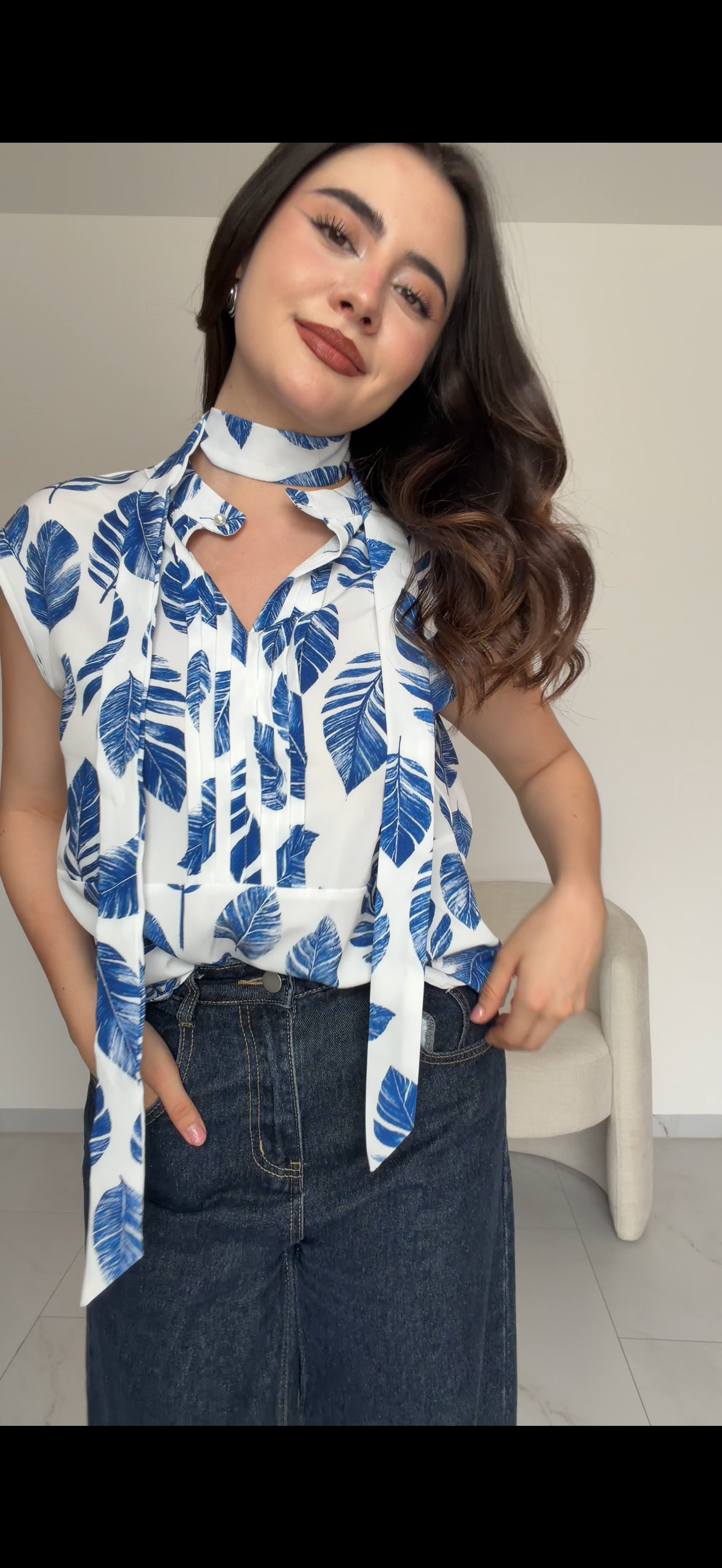 Blusa estampado