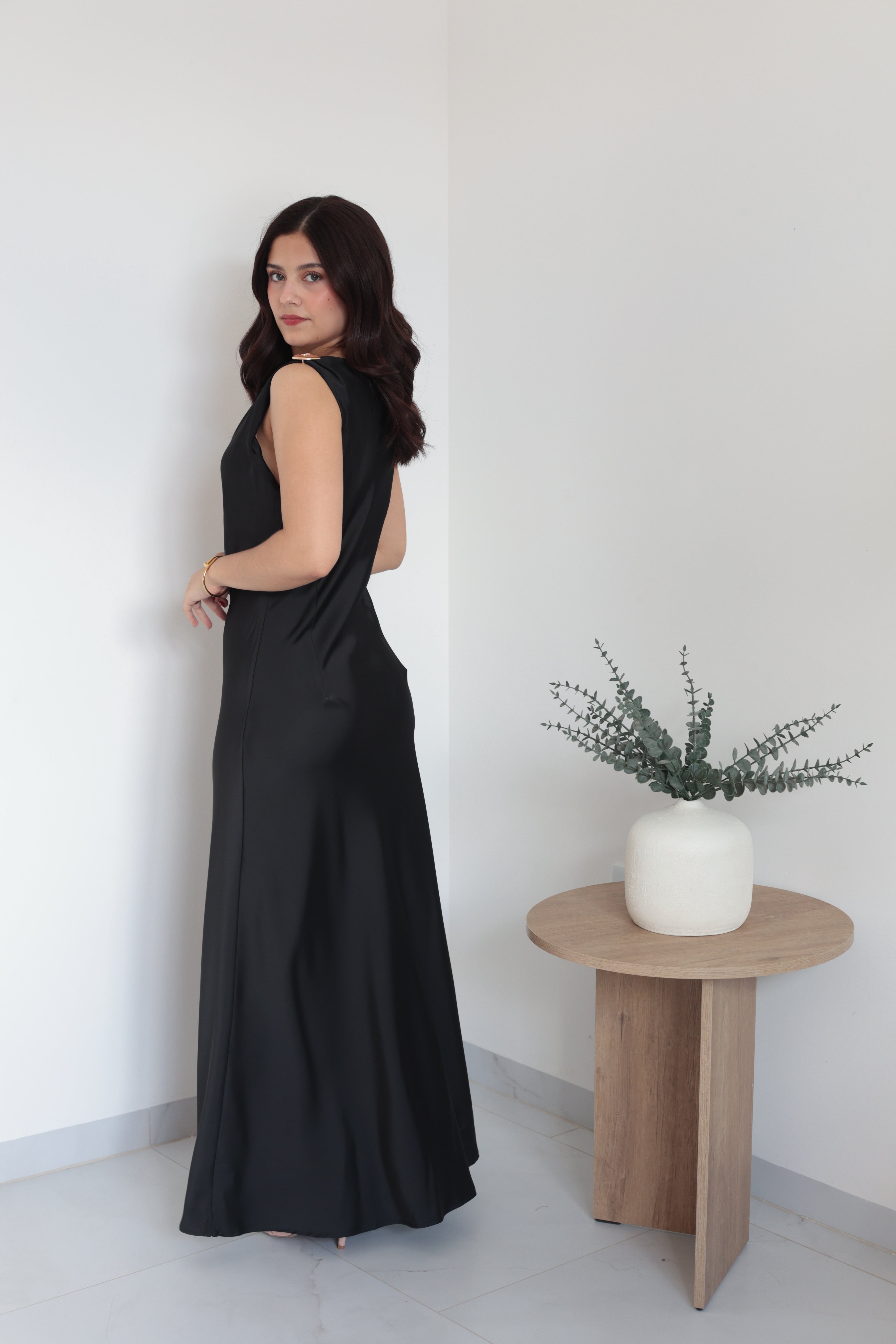 Vestido satín 🤍