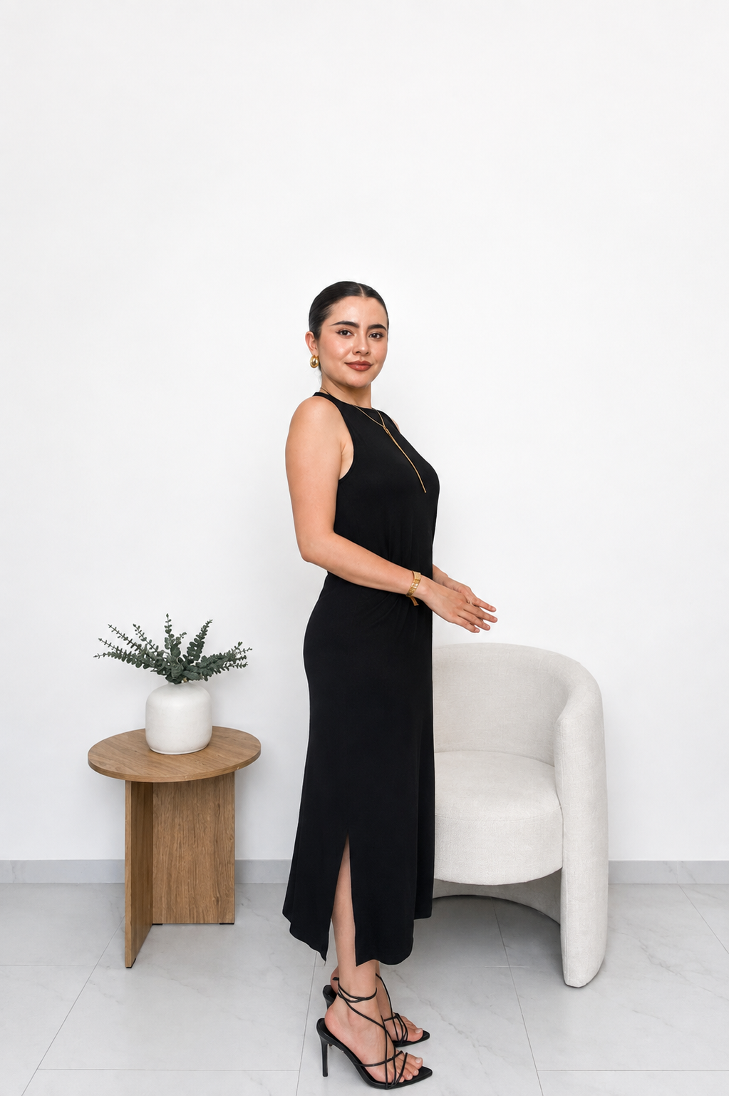 Vestido negro básico