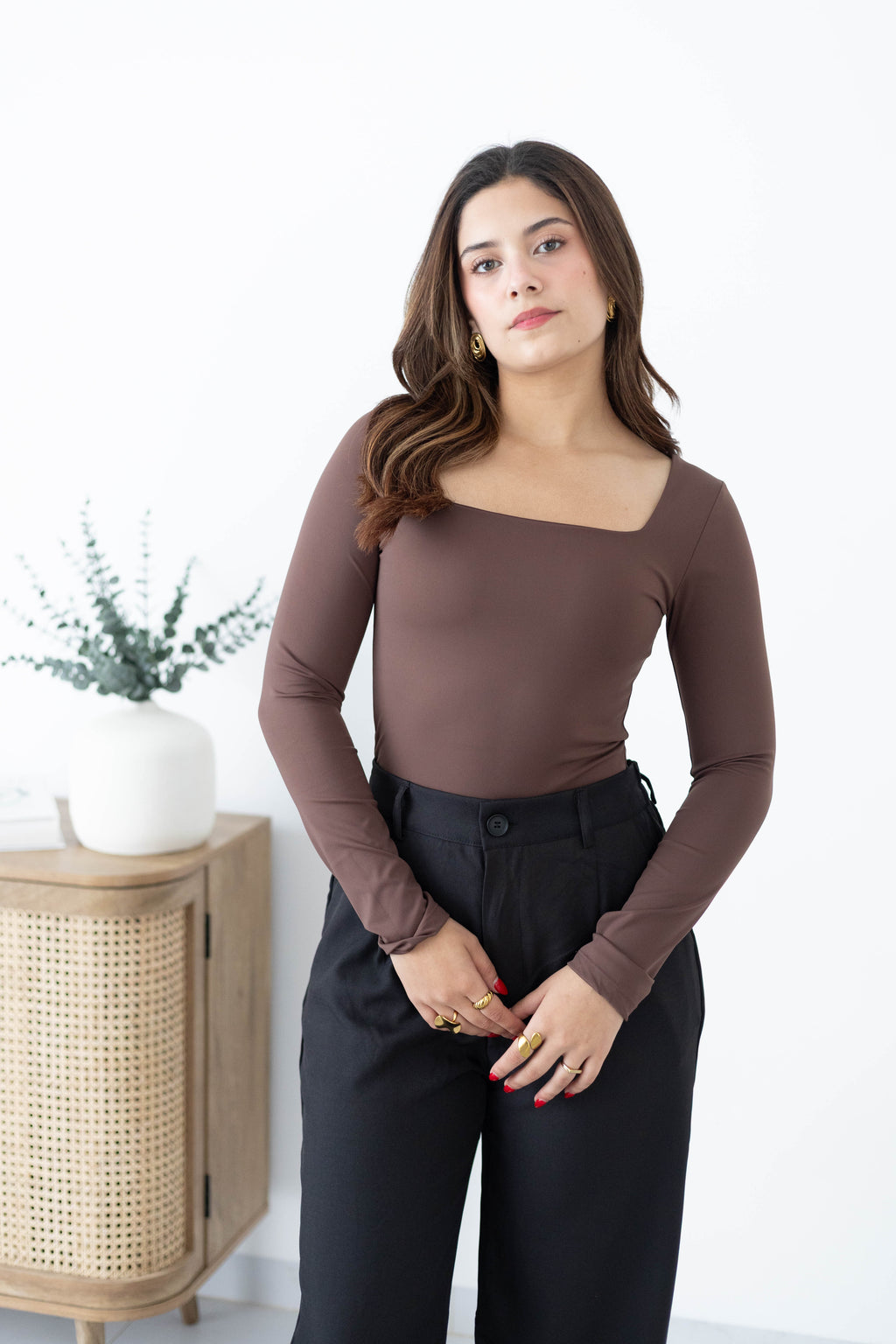 Pantiblusa manga larga