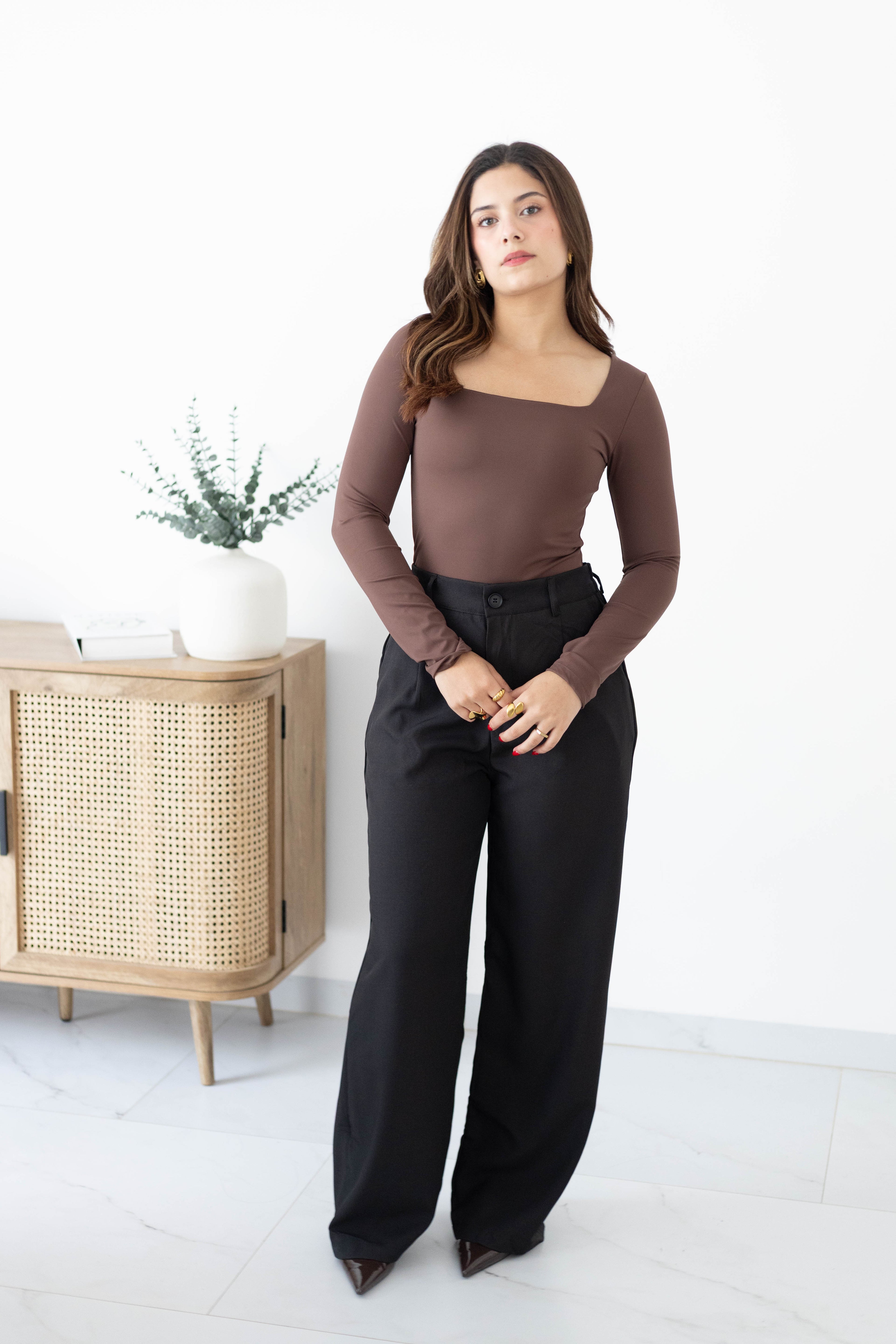 Pantiblusa manga larga