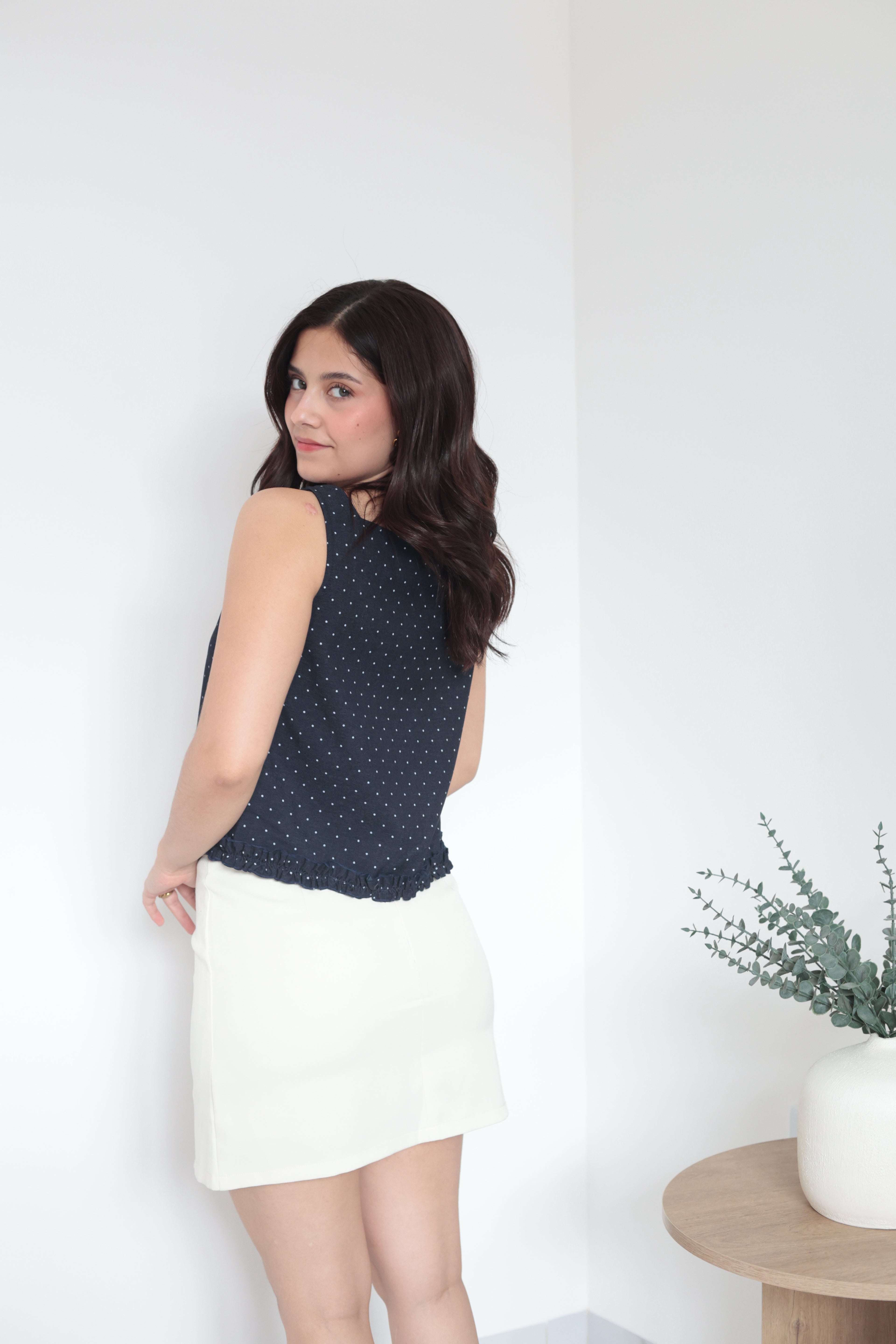 Blusa de puntos