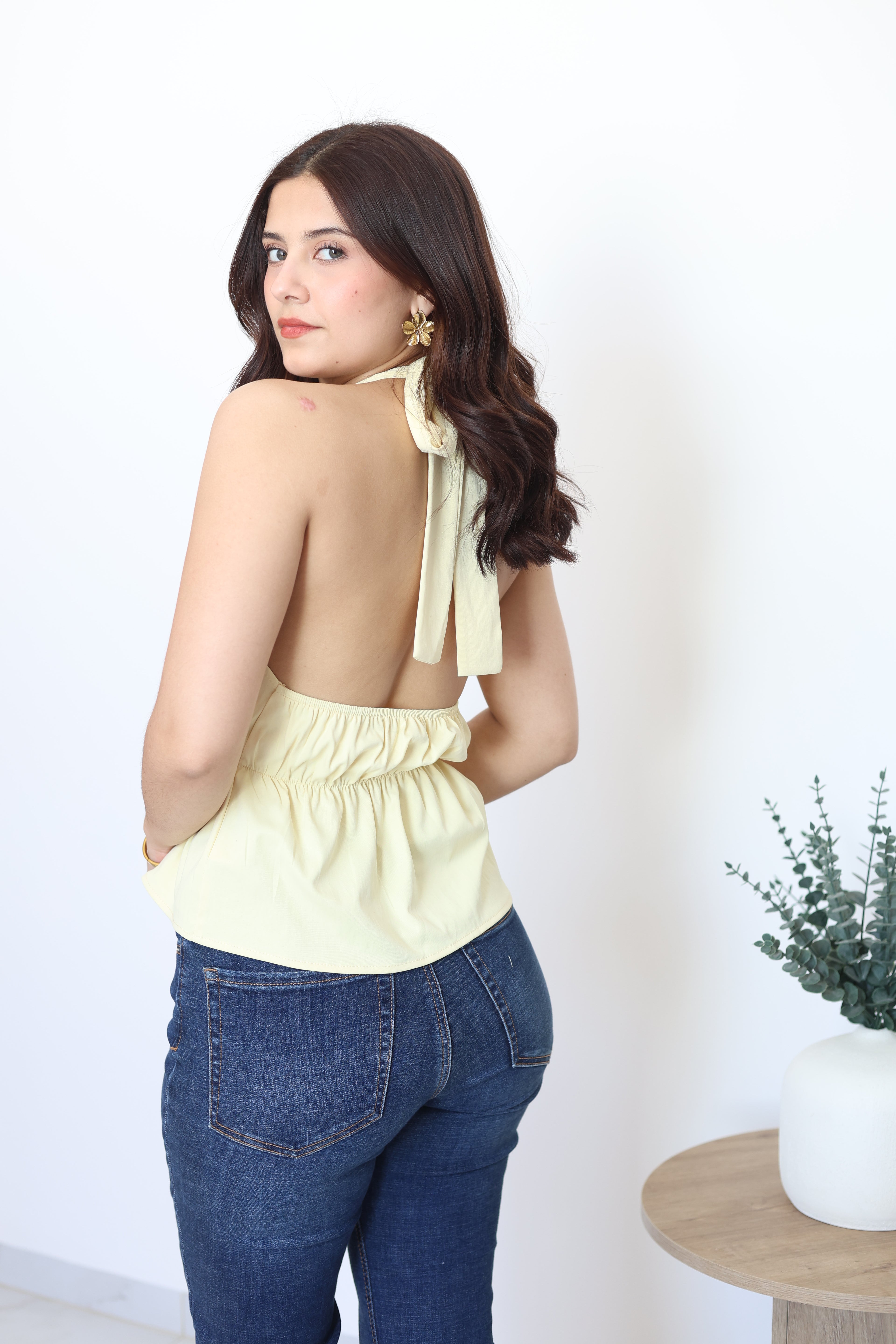 Blusa halter