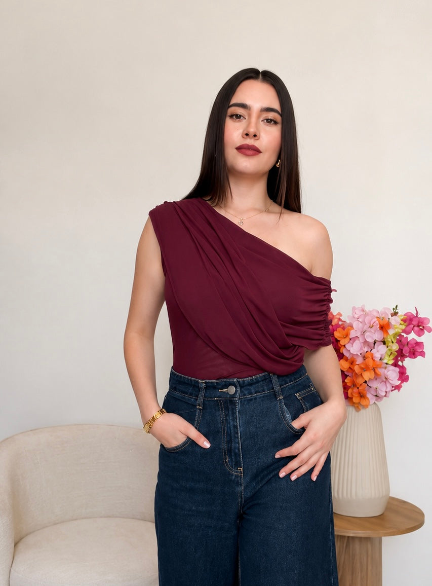 Blusa tinto