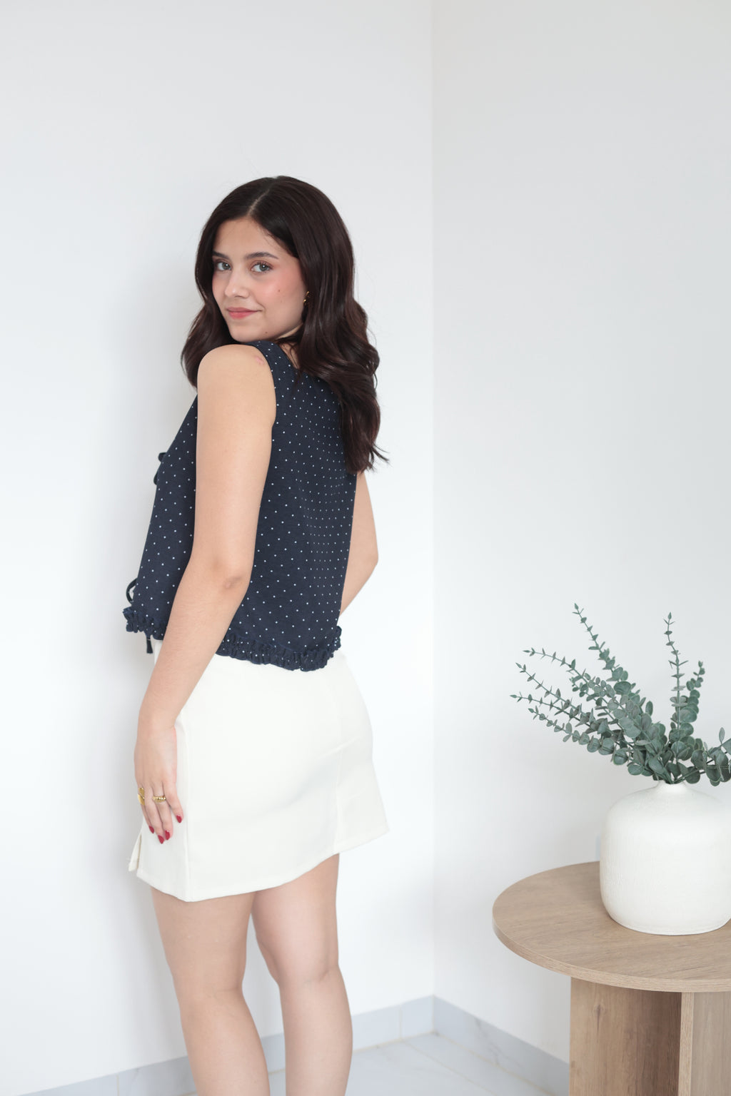 Blusa de puntos