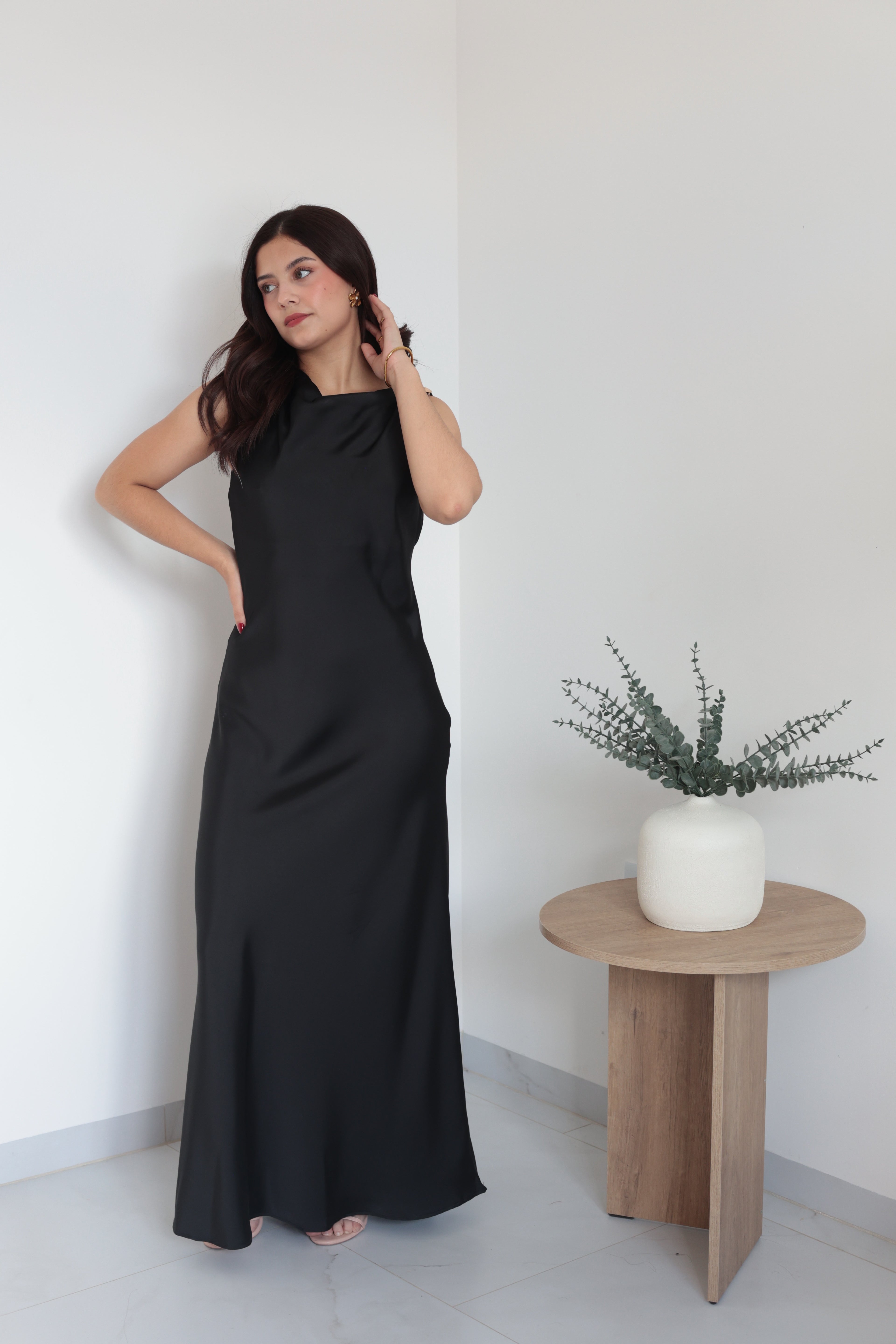 Vestido satín 🤍