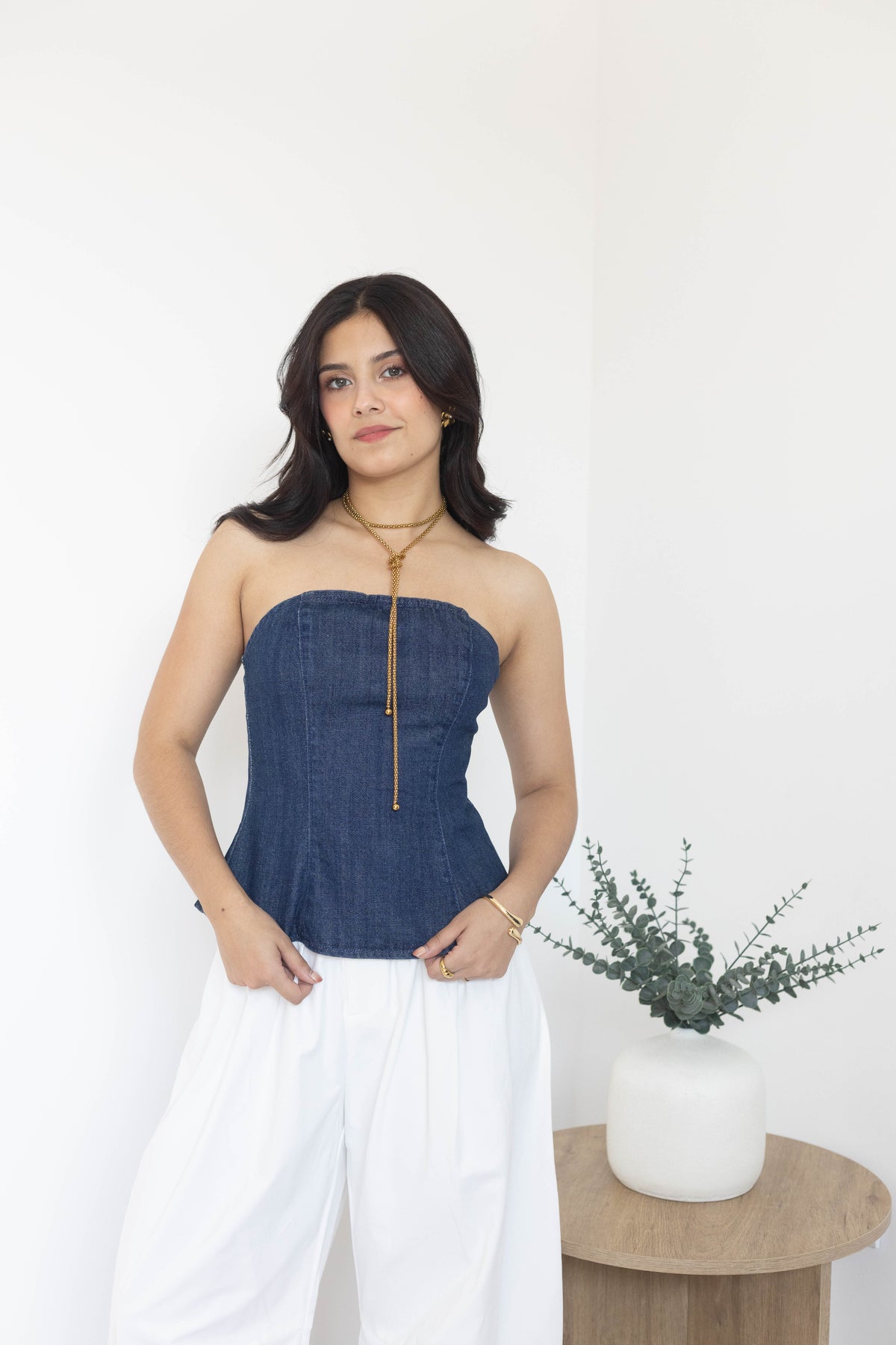 Blusa demin