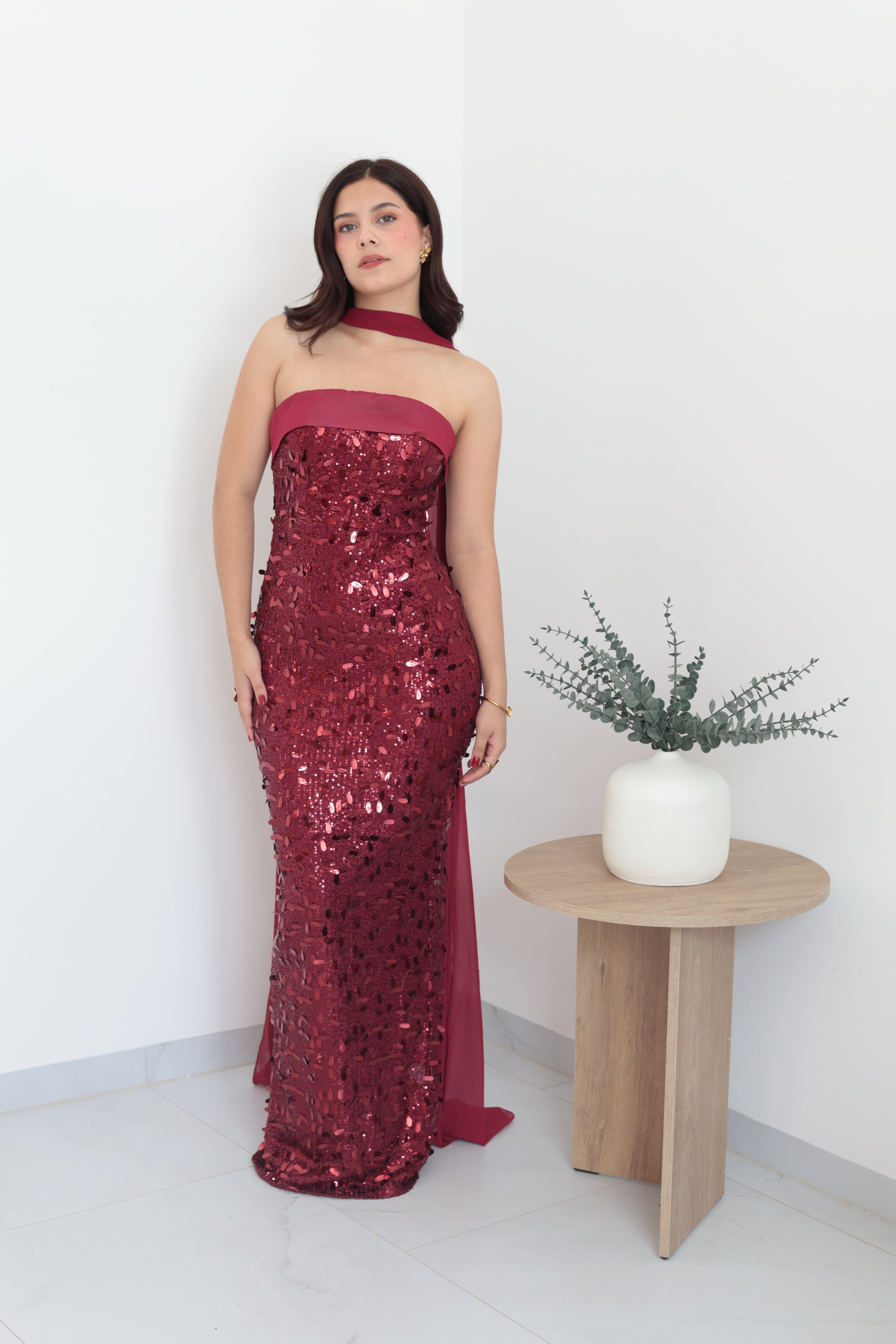 Vestido lentejuelas