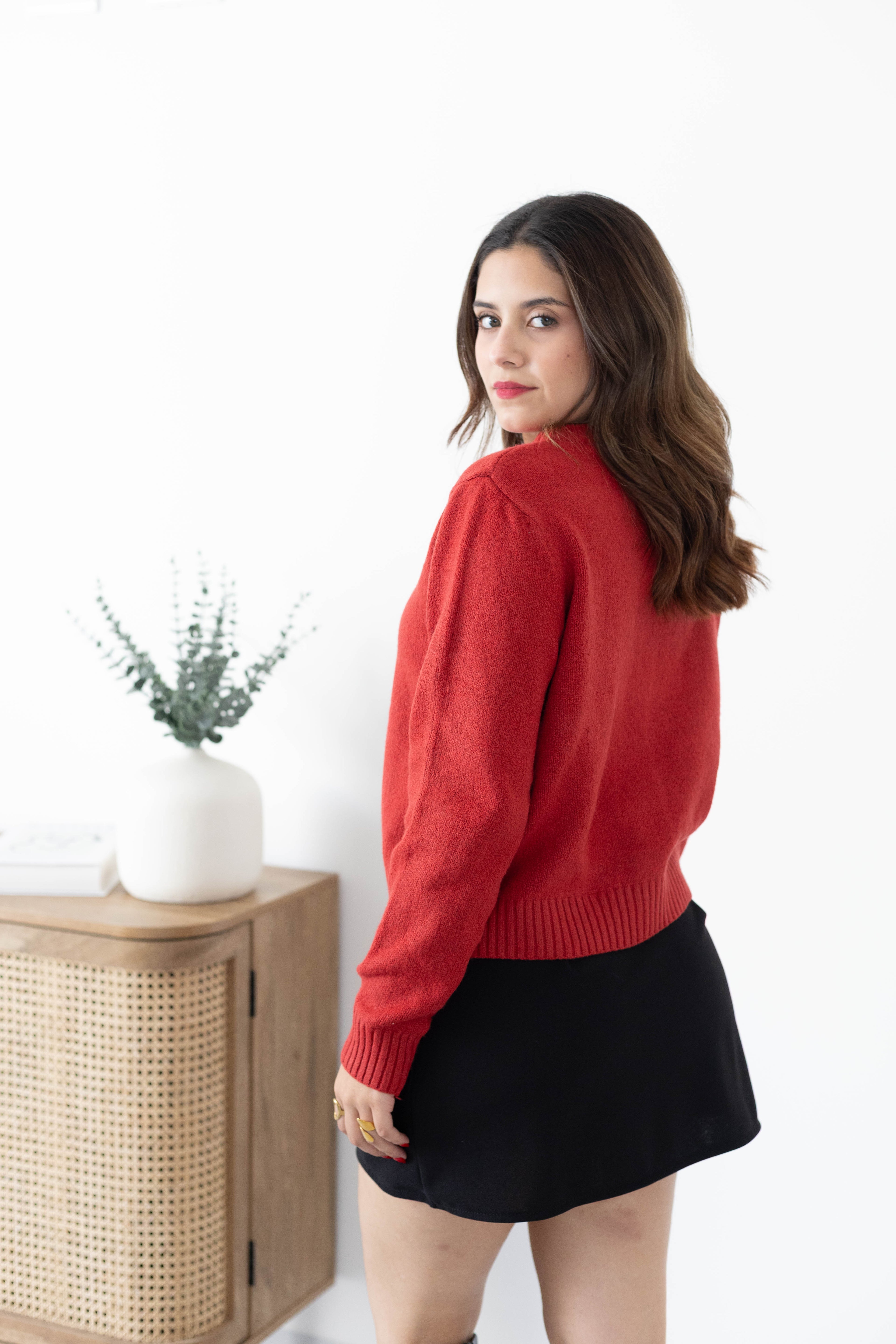 Sueter botones Perla