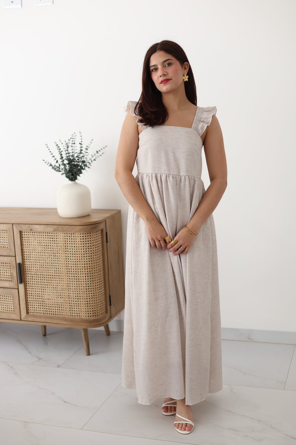 Vestido de lino