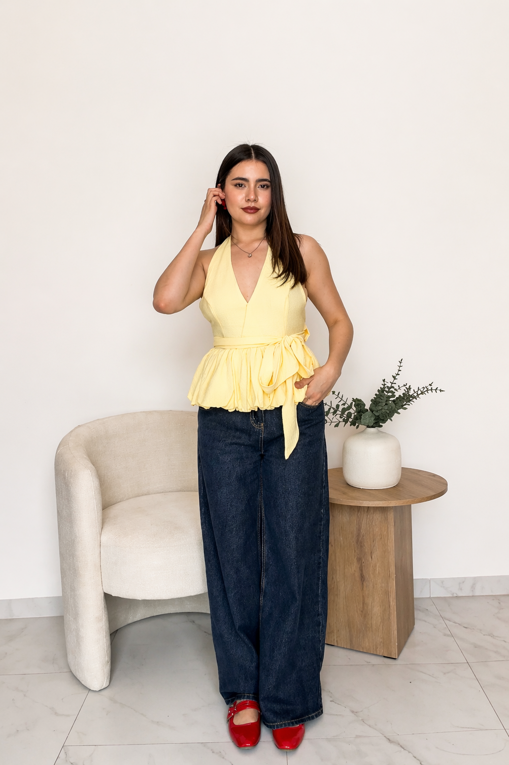 Blusa globo
