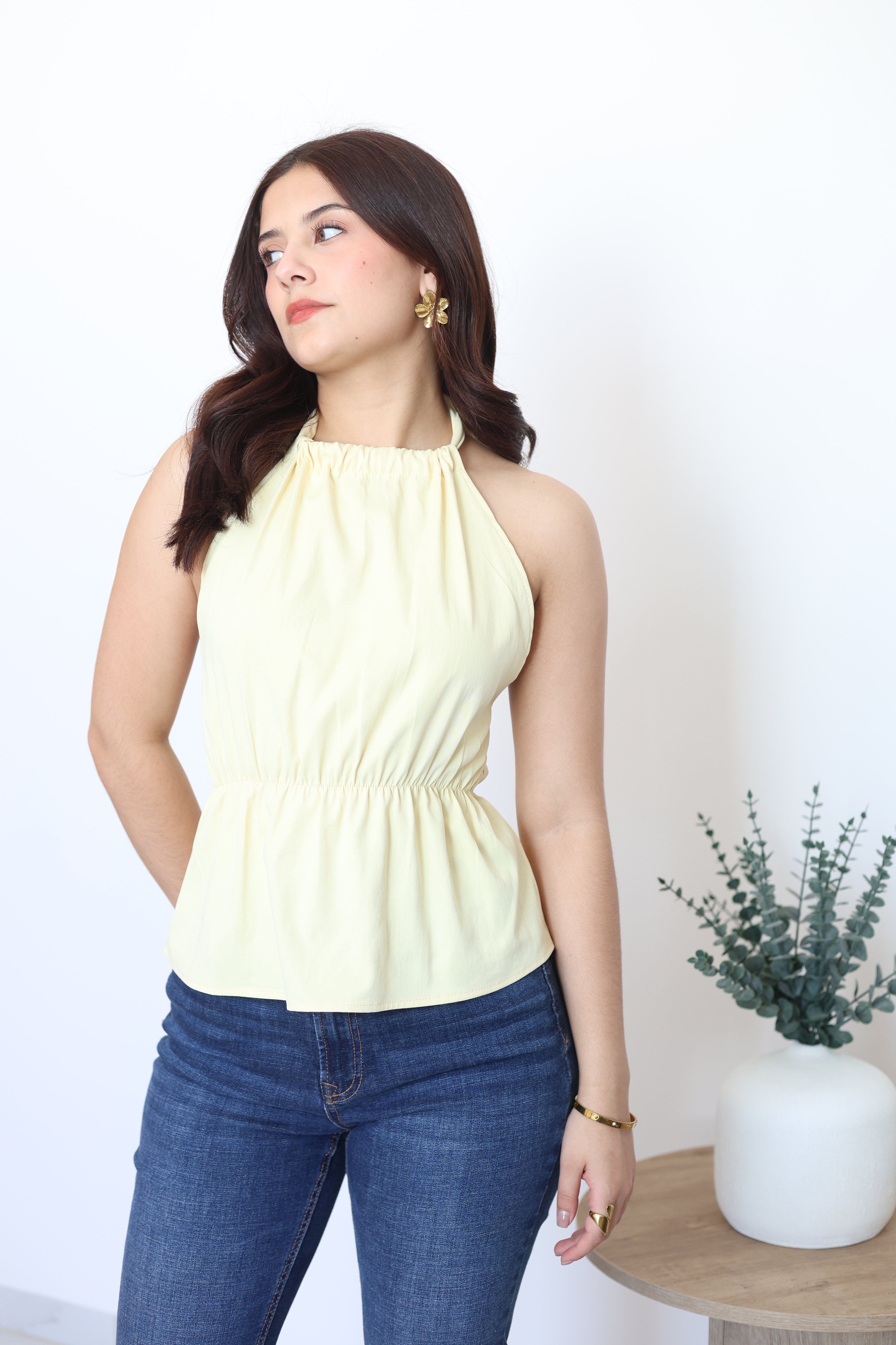 Blusa halter