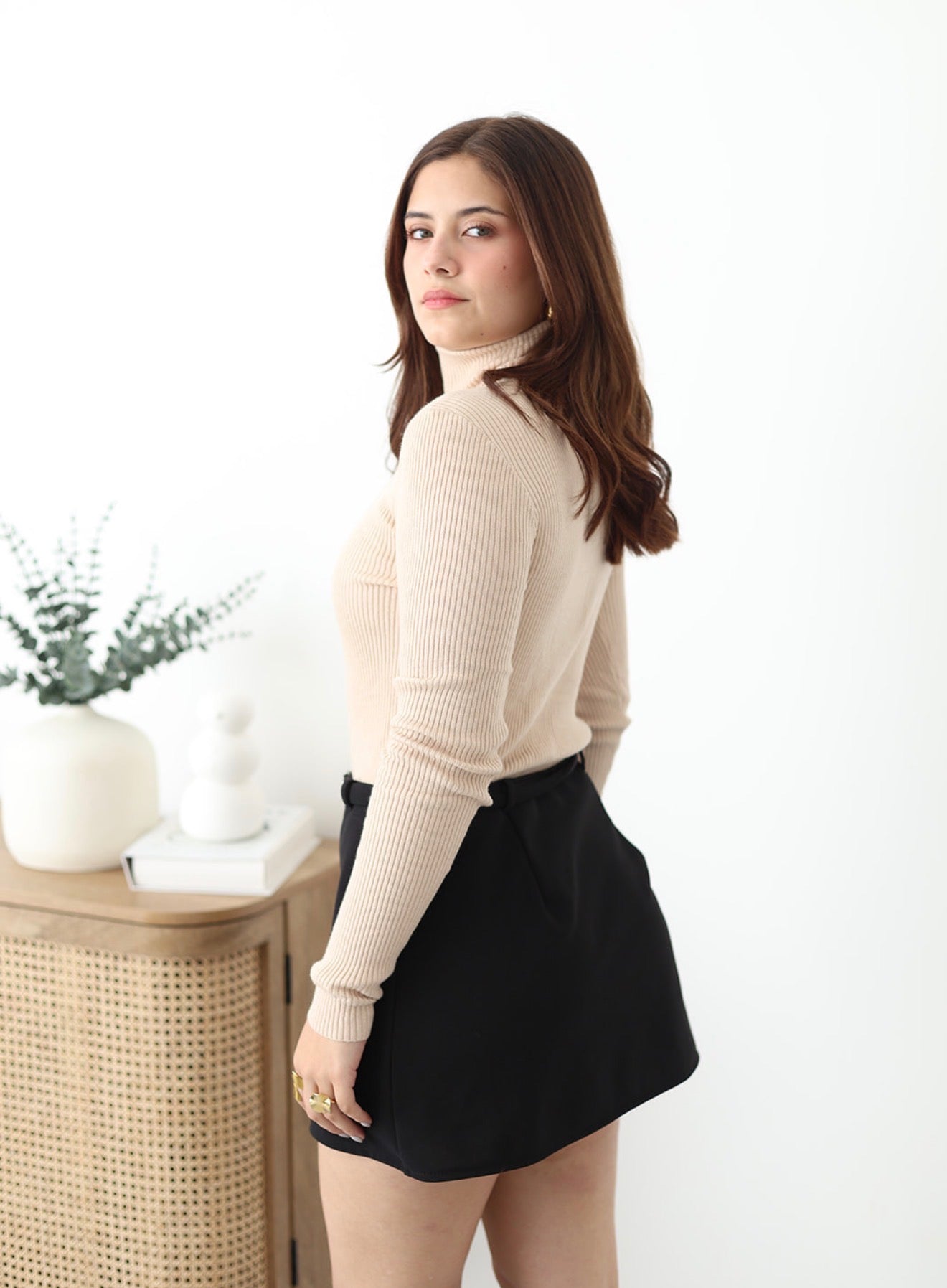 Suéter cuello de tortuga