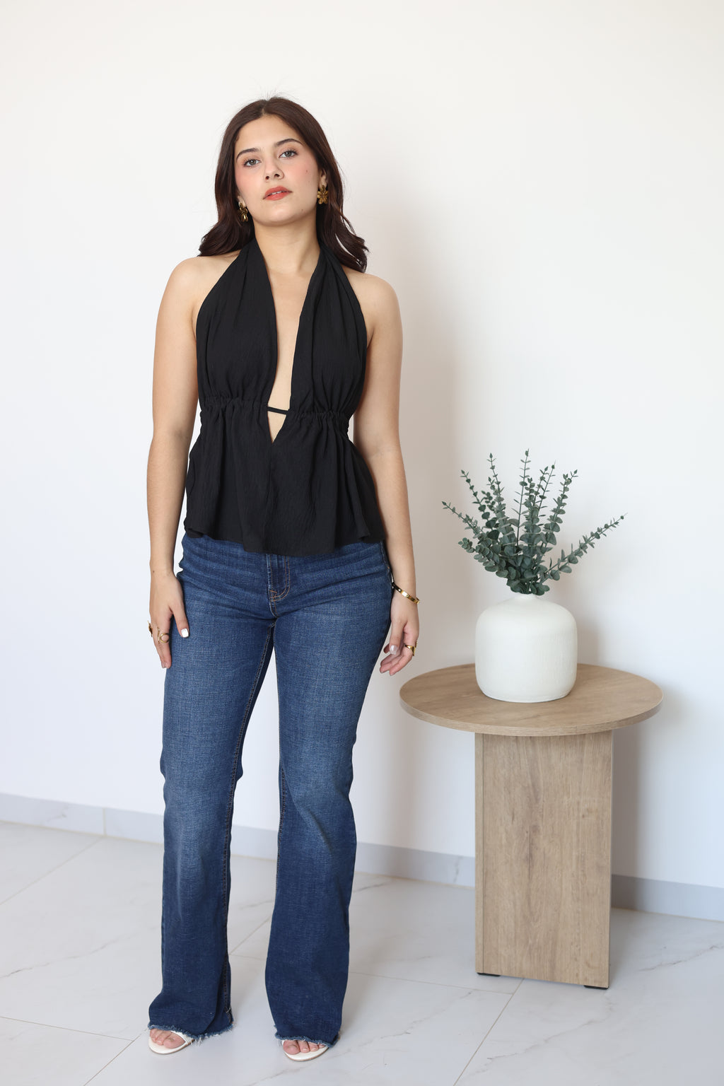 Blusa halter
