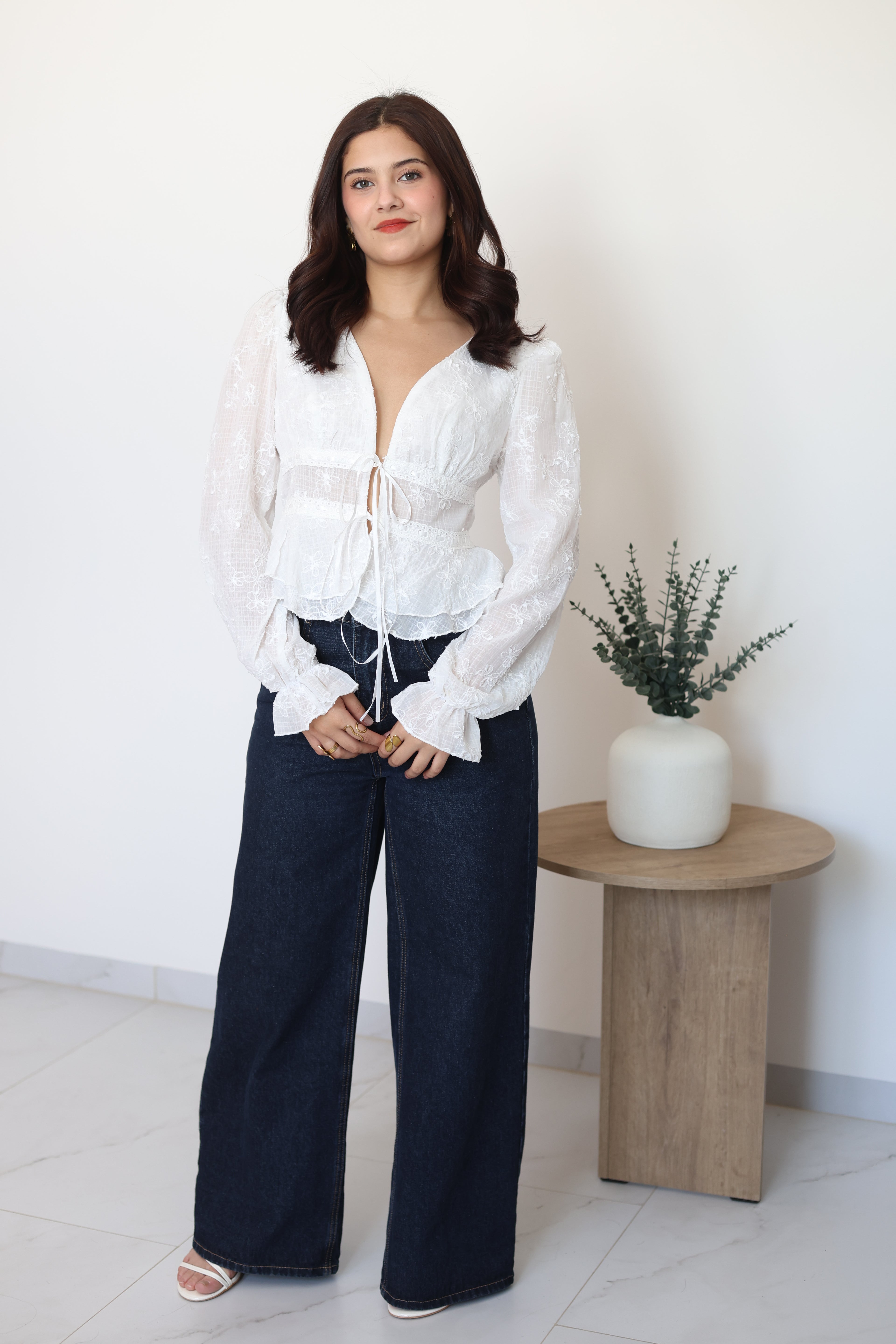Blusa celeste