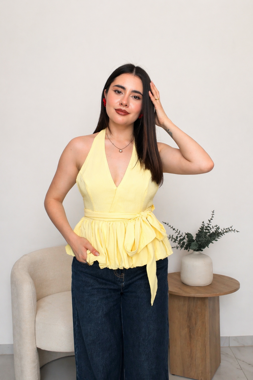 Blusa globo