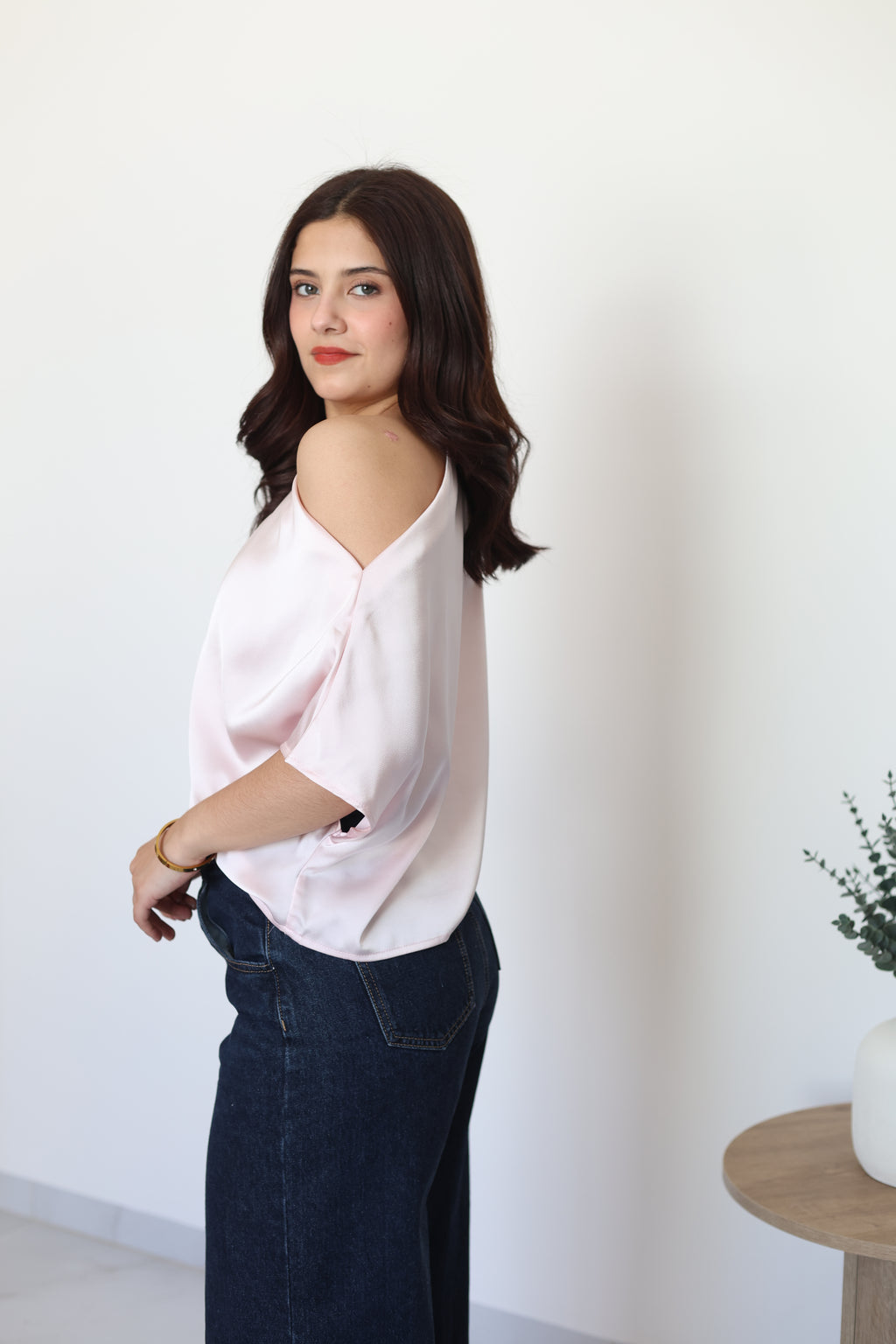 Blusa satin