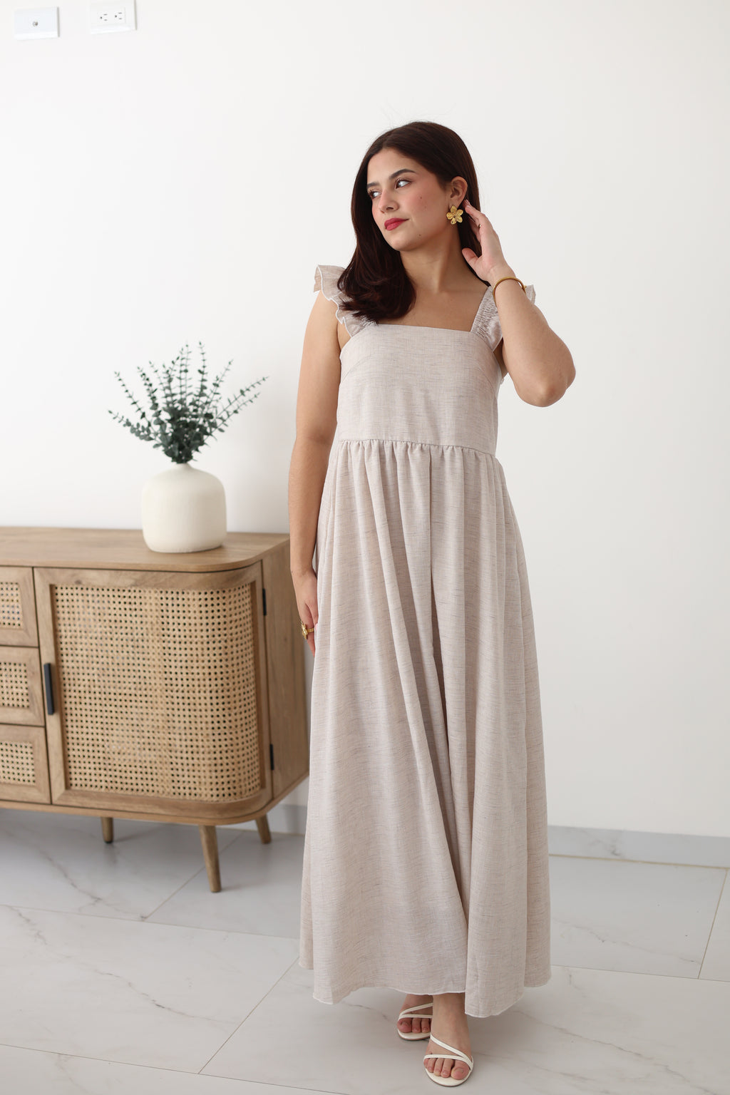 Vestido de lino