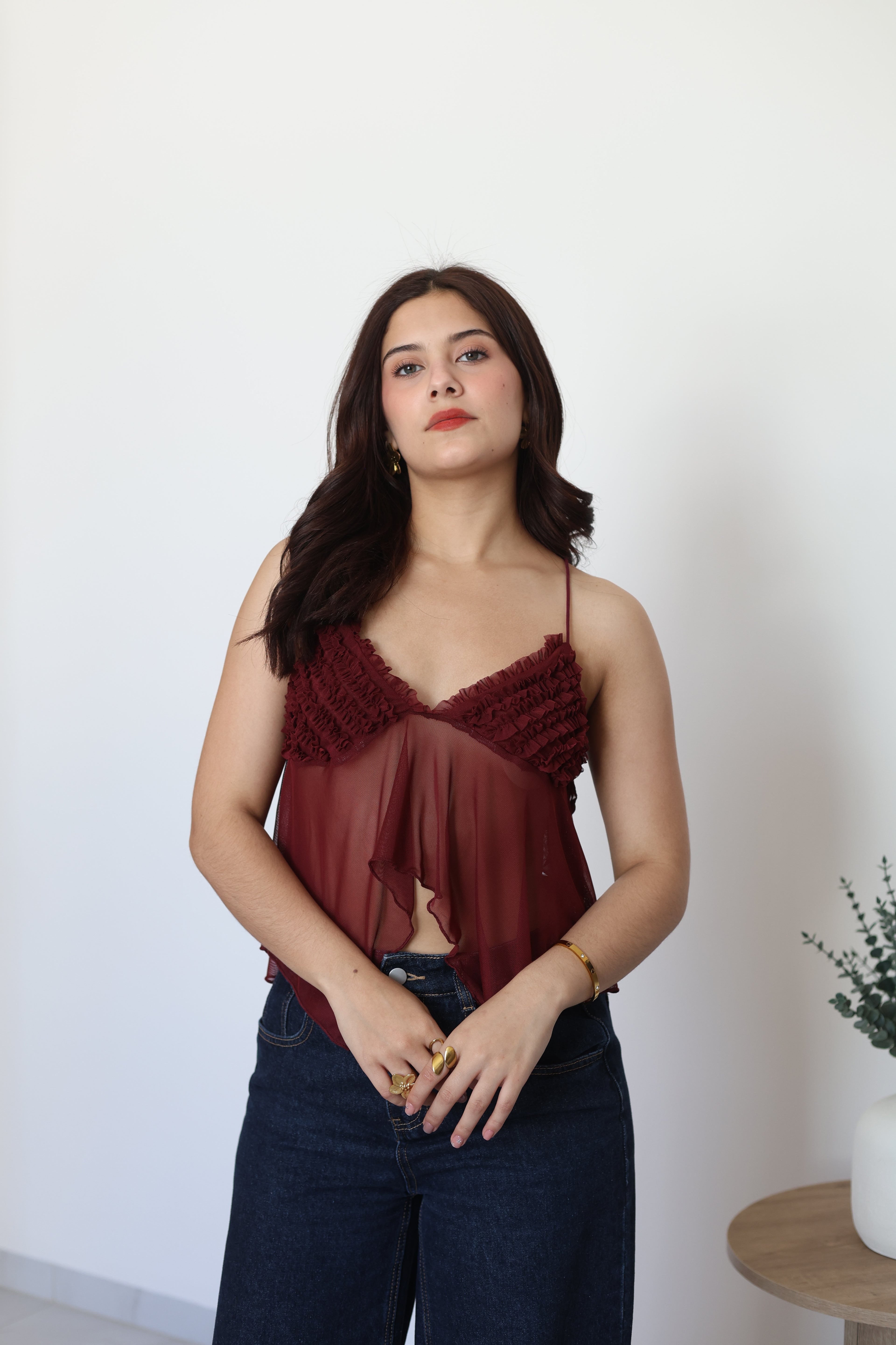 Blusa tinto
