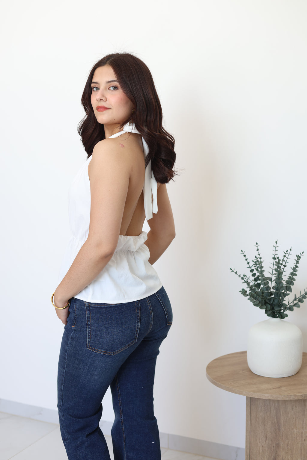 Blusa halter