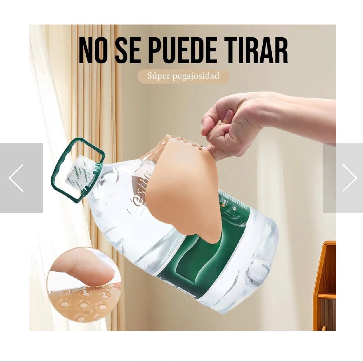 Sujetador autoadhesivo
