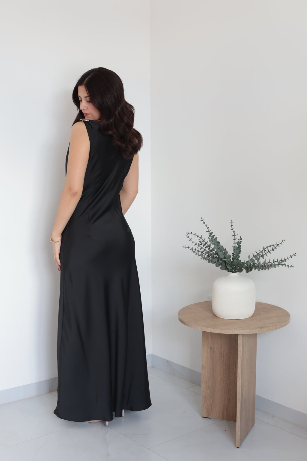 Vestido satín 🤍