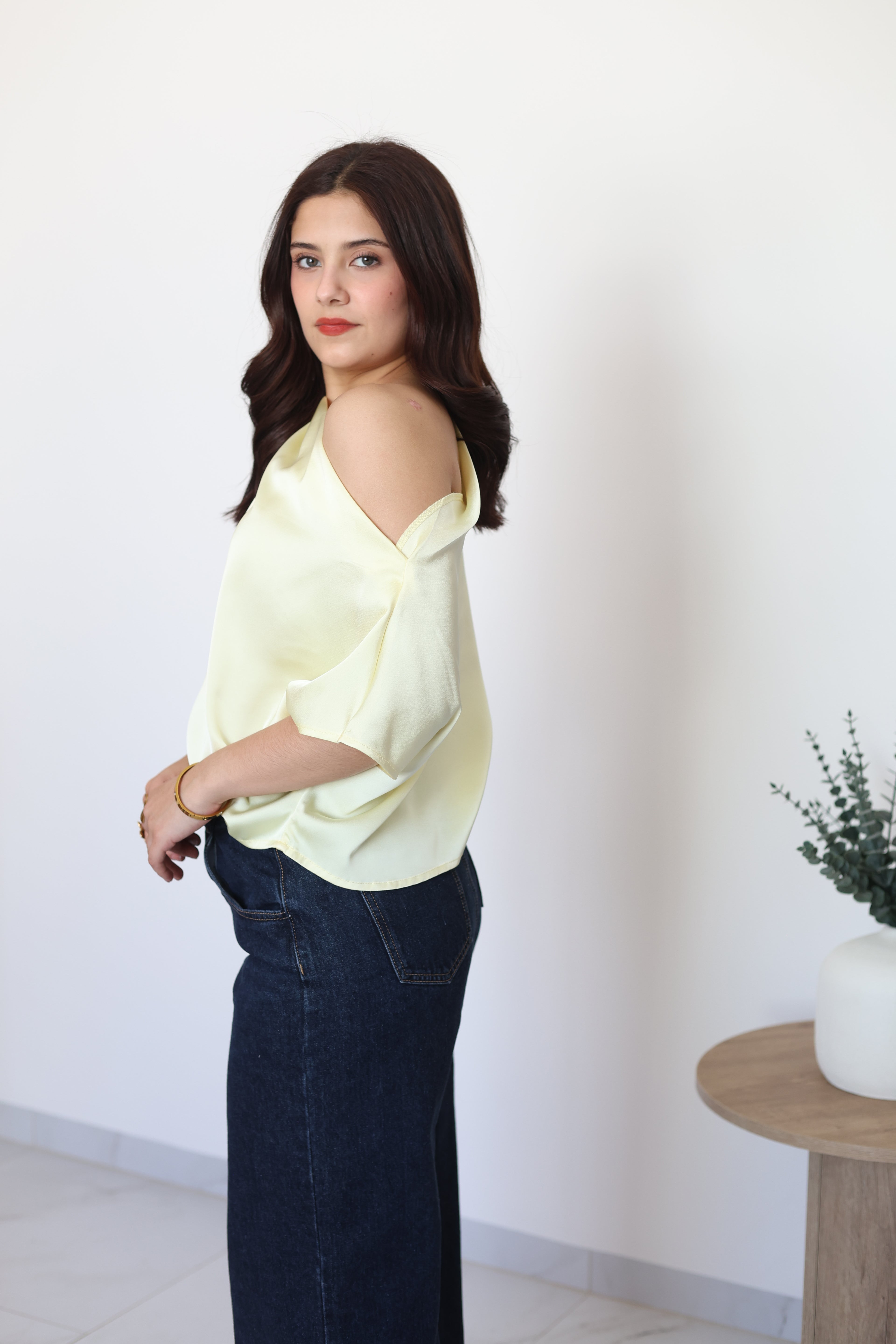 Blusa satin