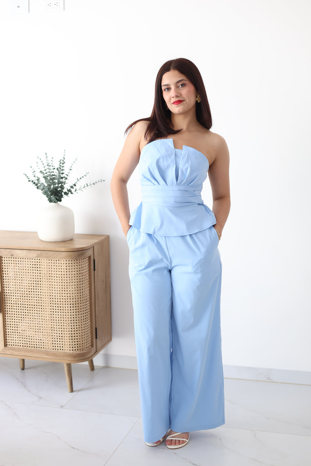 Conjunto 2pz azul