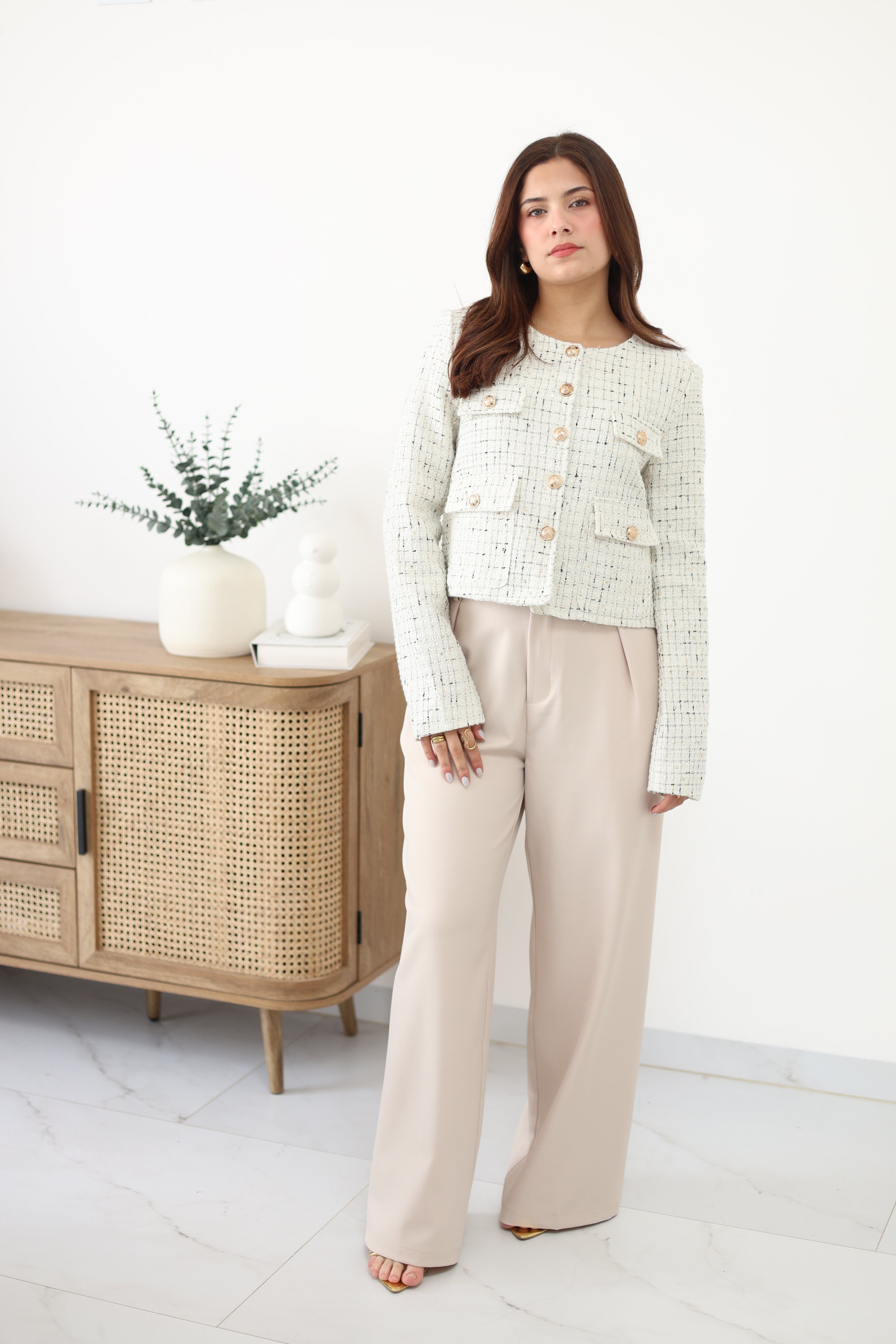 Abrigo de lentejuelas