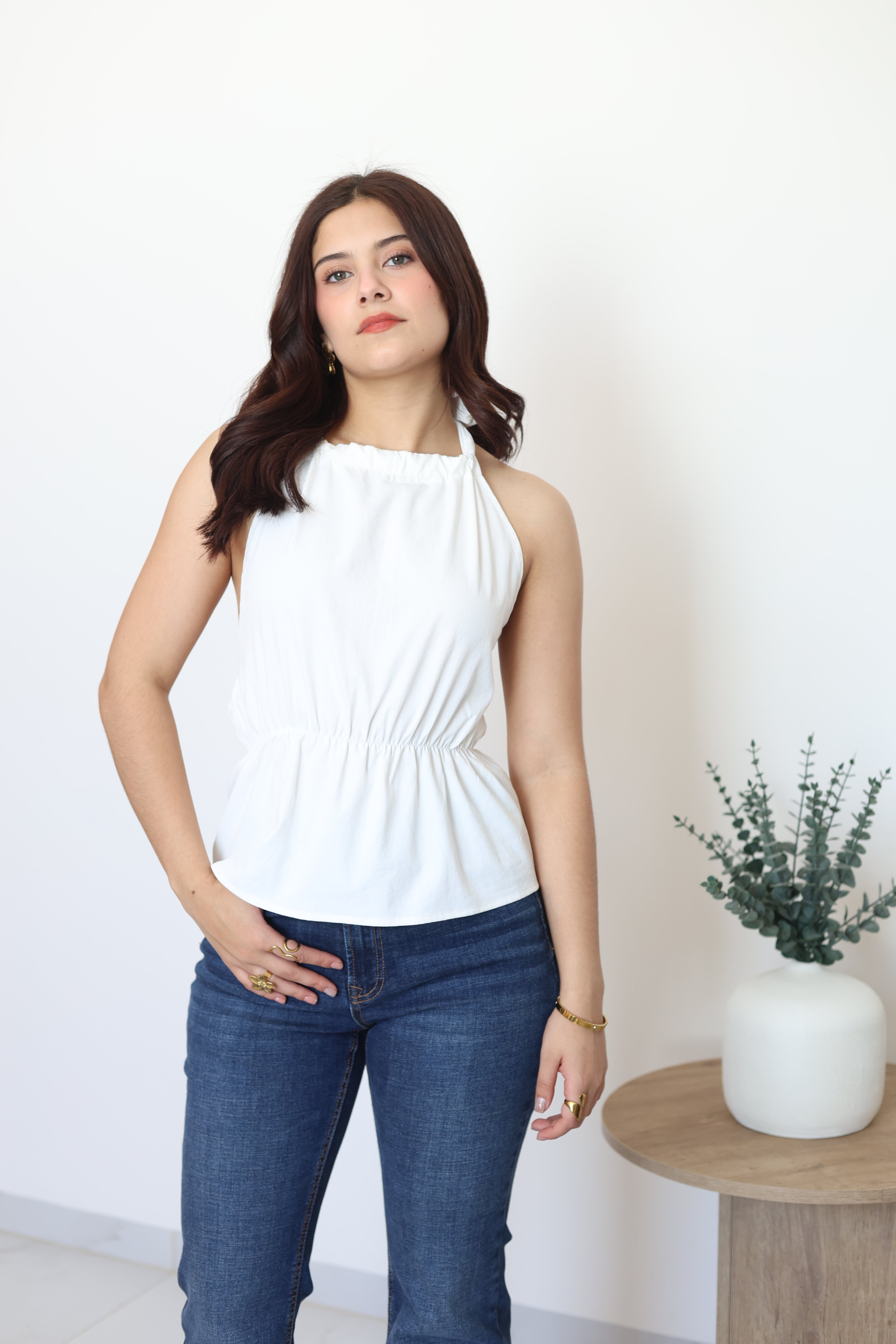 Blusa halter