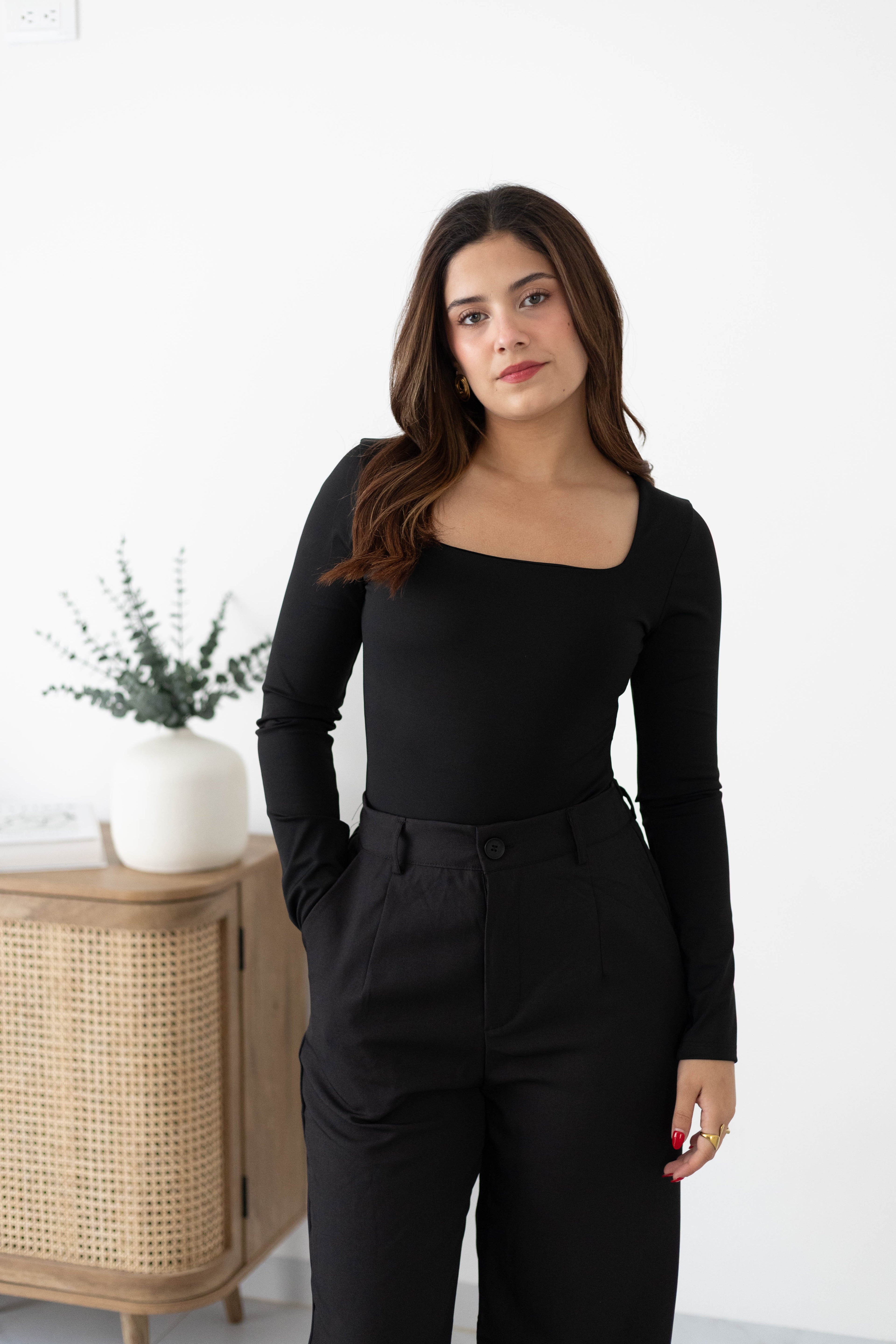 Pantiblusa manga larga