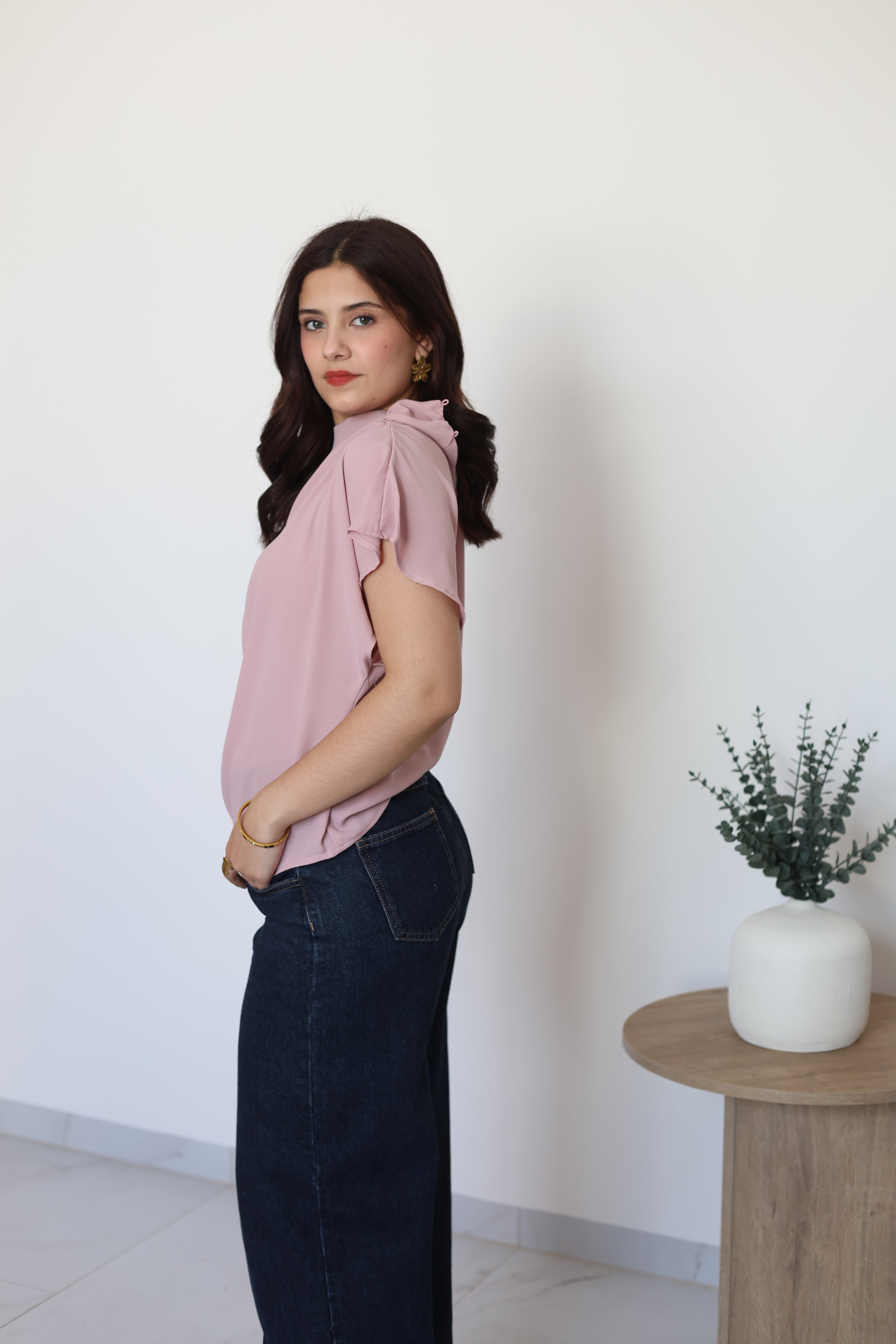 Blusa rosa