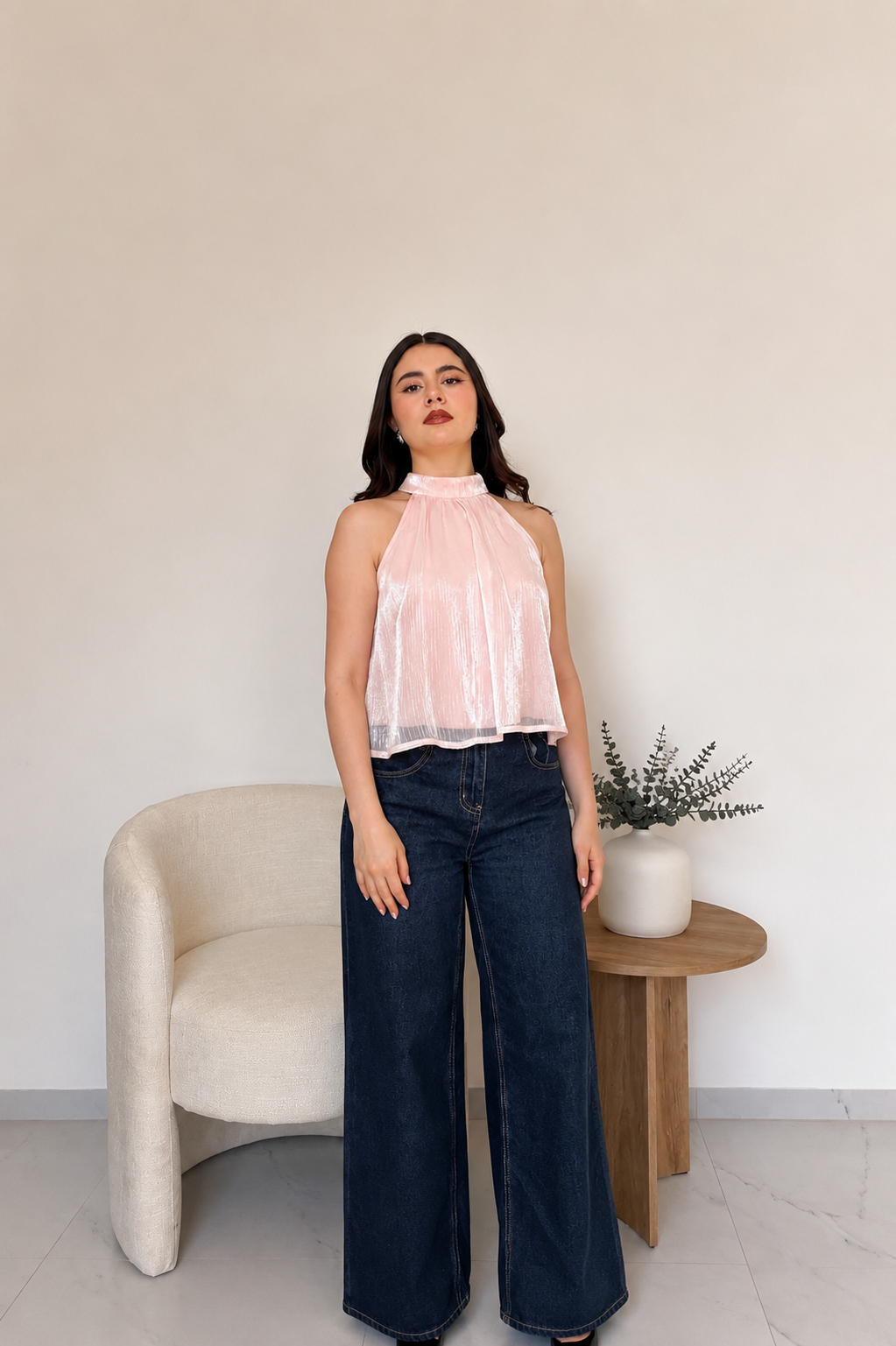 Blusa rosa