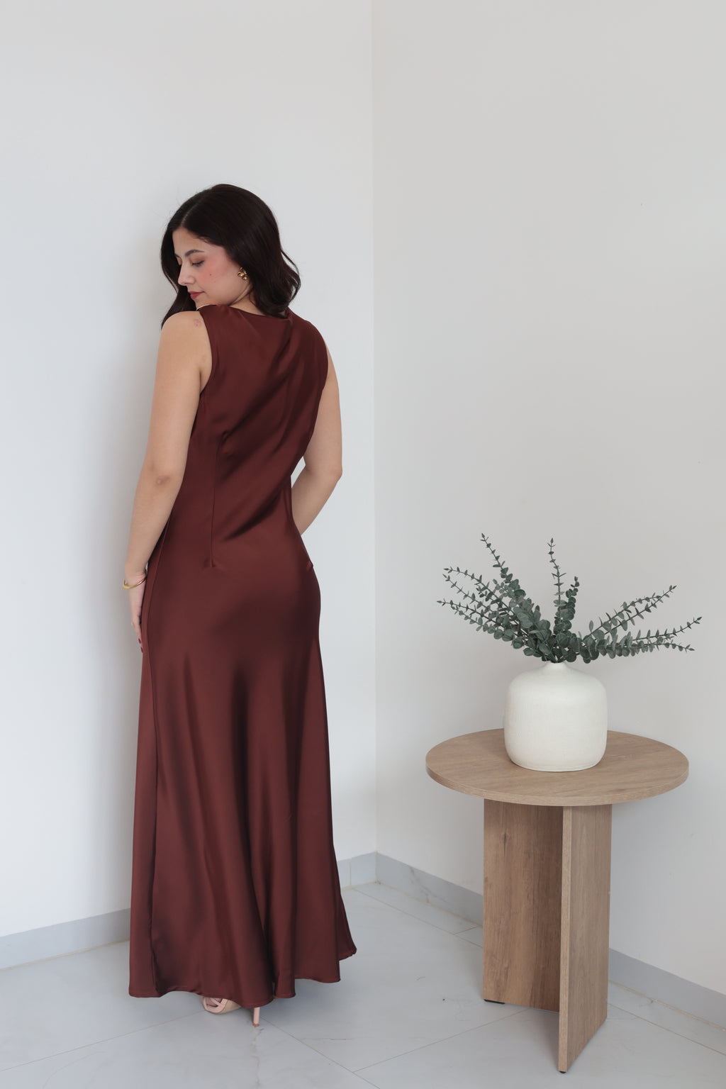 Vestido satín 🤍