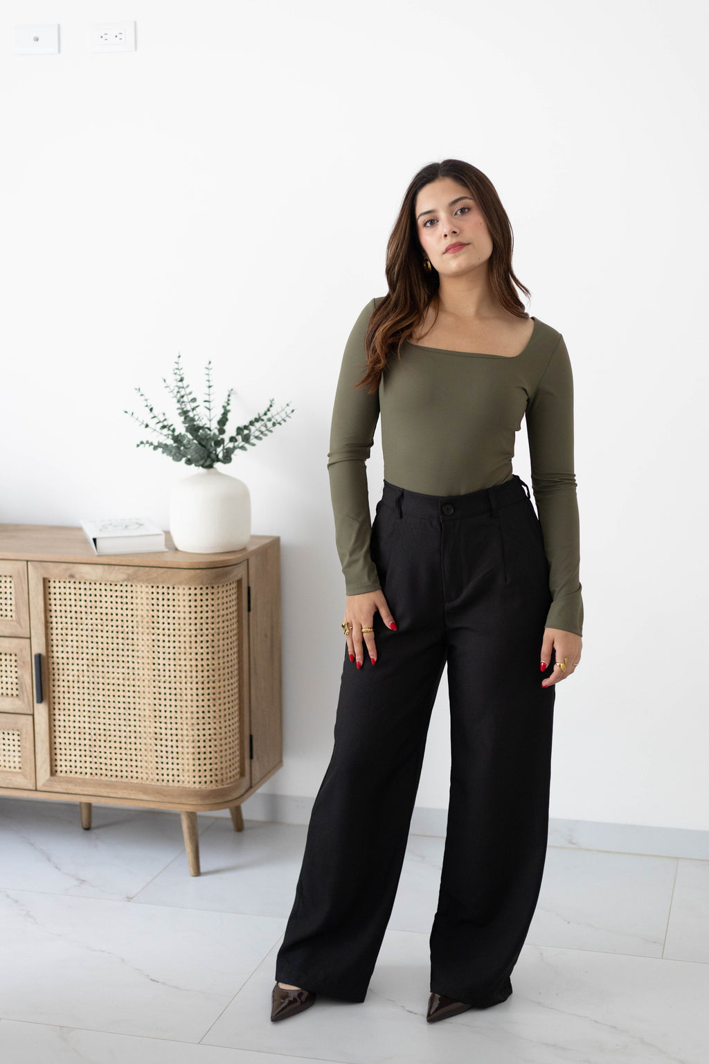 Pantiblusa manga larga