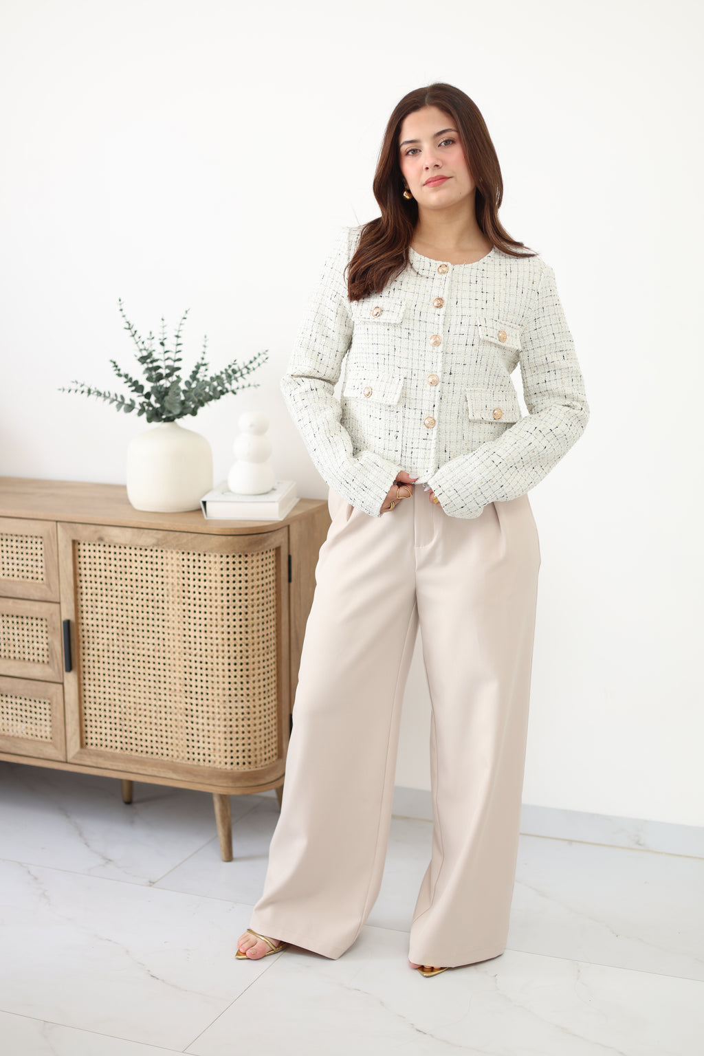 Abrigo de lentejuelas