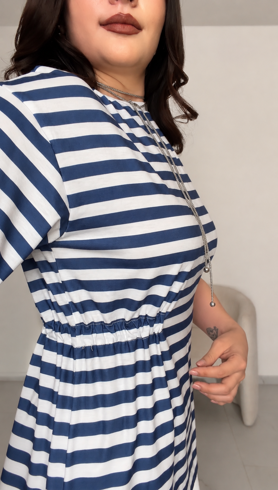 Blusa de rayas