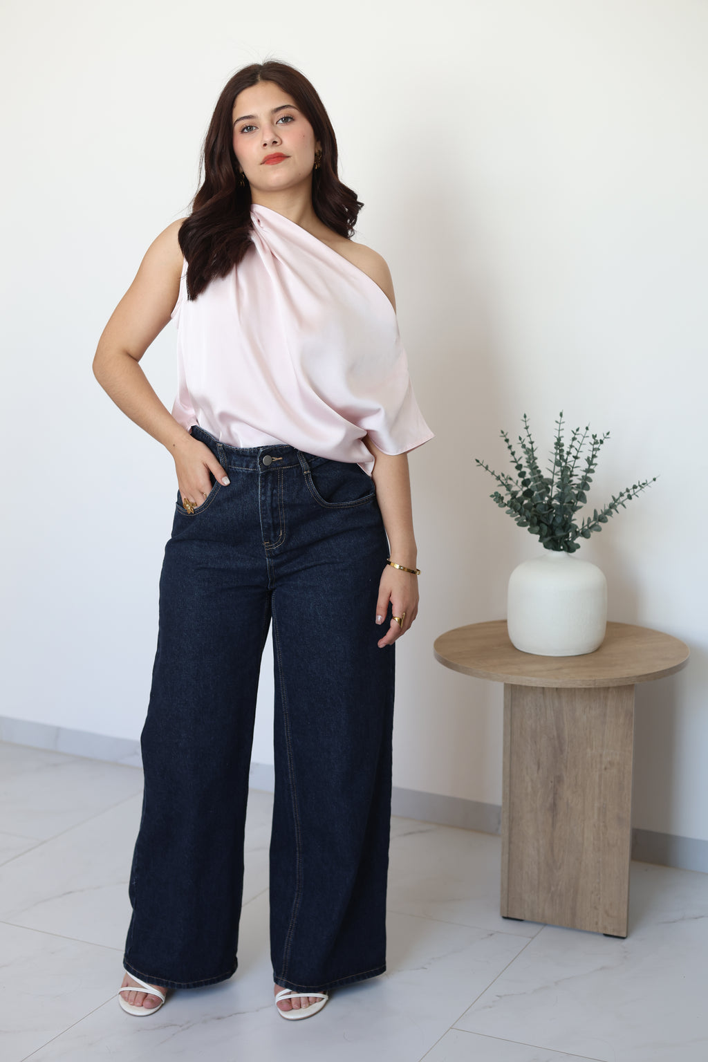 Blusa satin