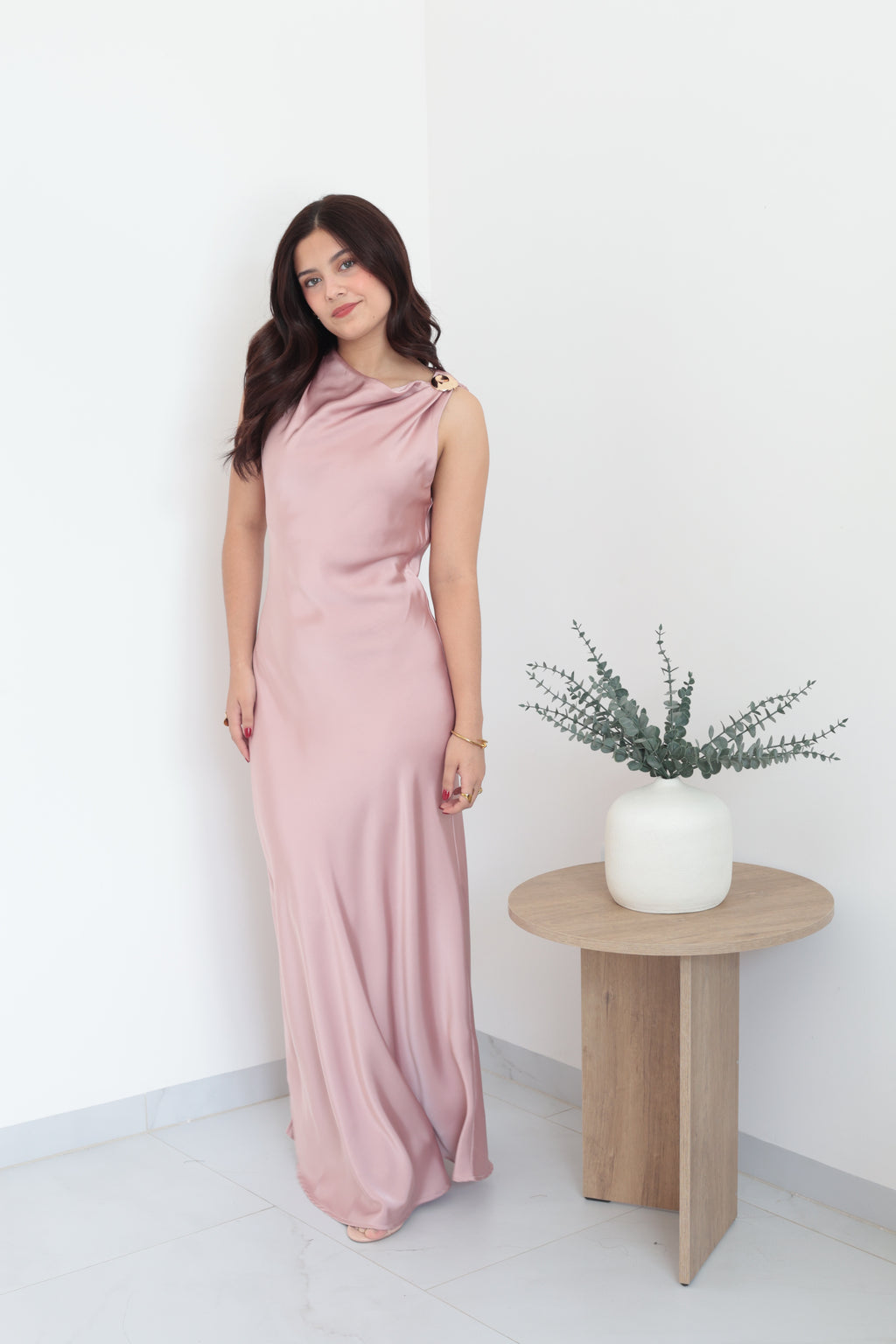 Vestido satín 🤍