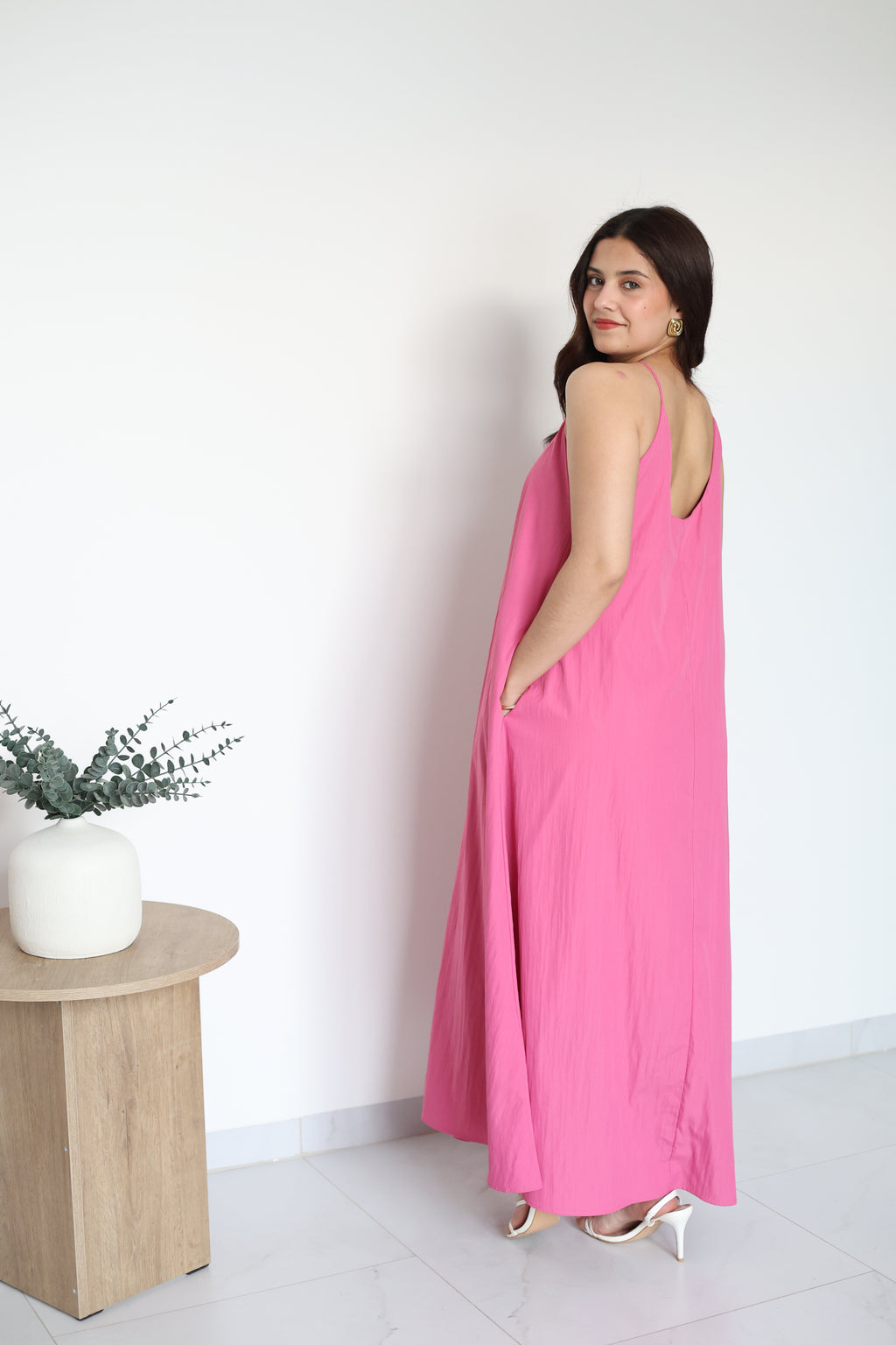 Vestido de tirantes largo