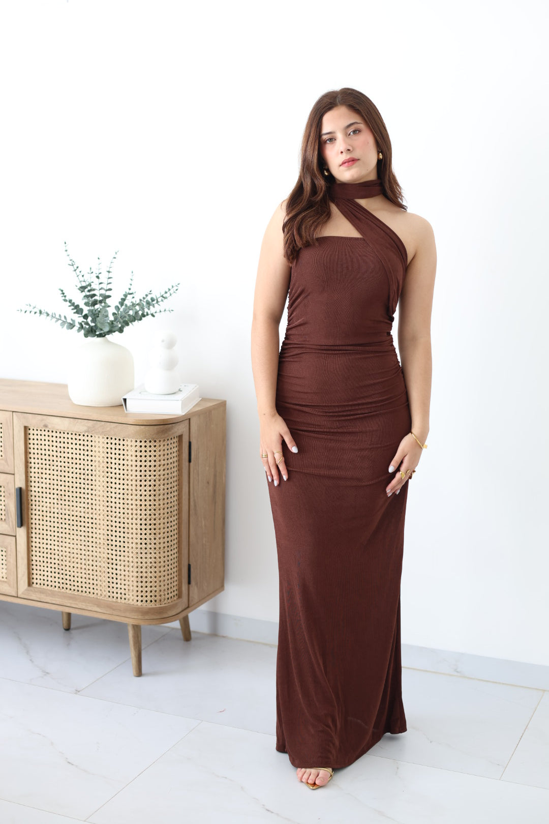 Vestido corbatín colores